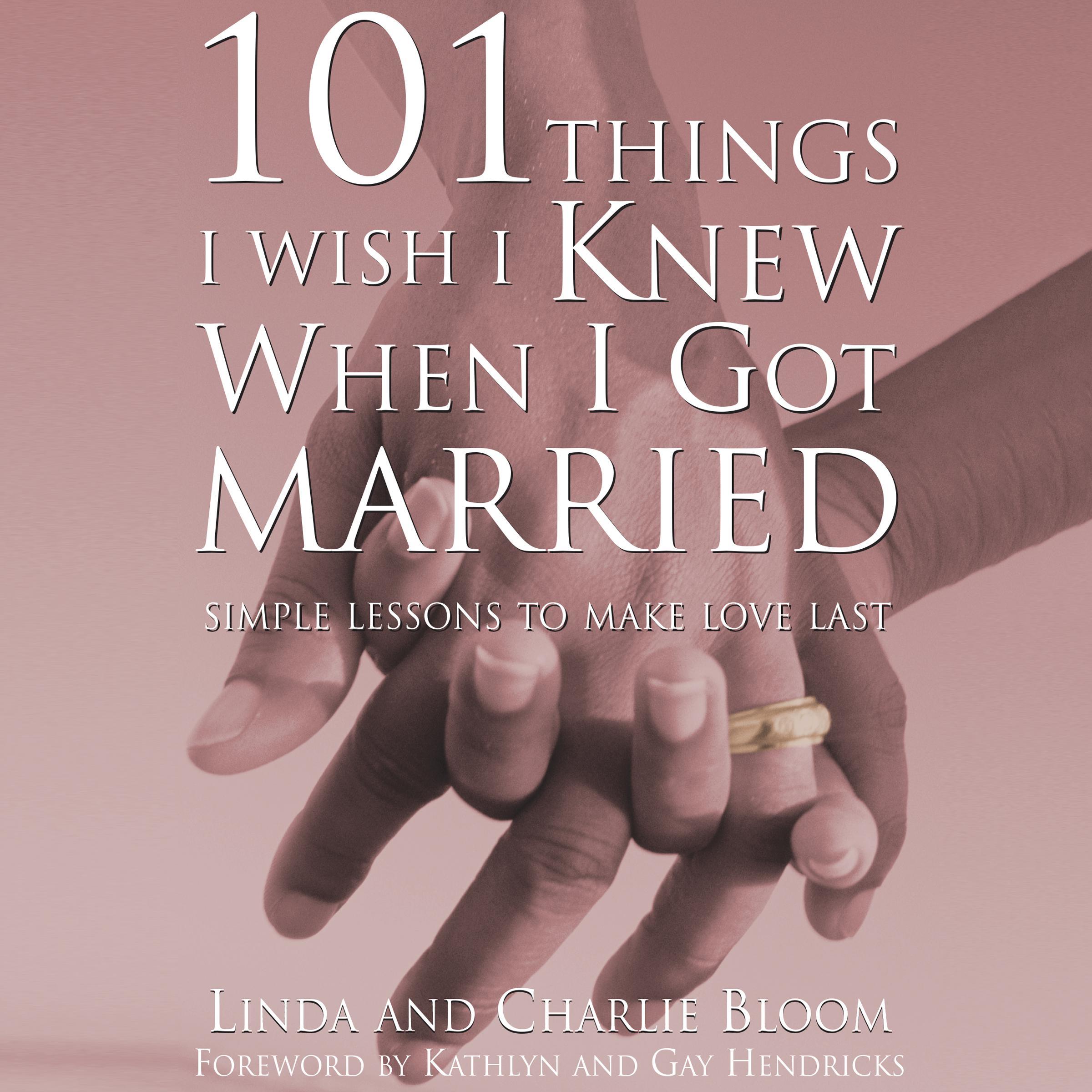 101 Things I Wish I Knew When I Got Married