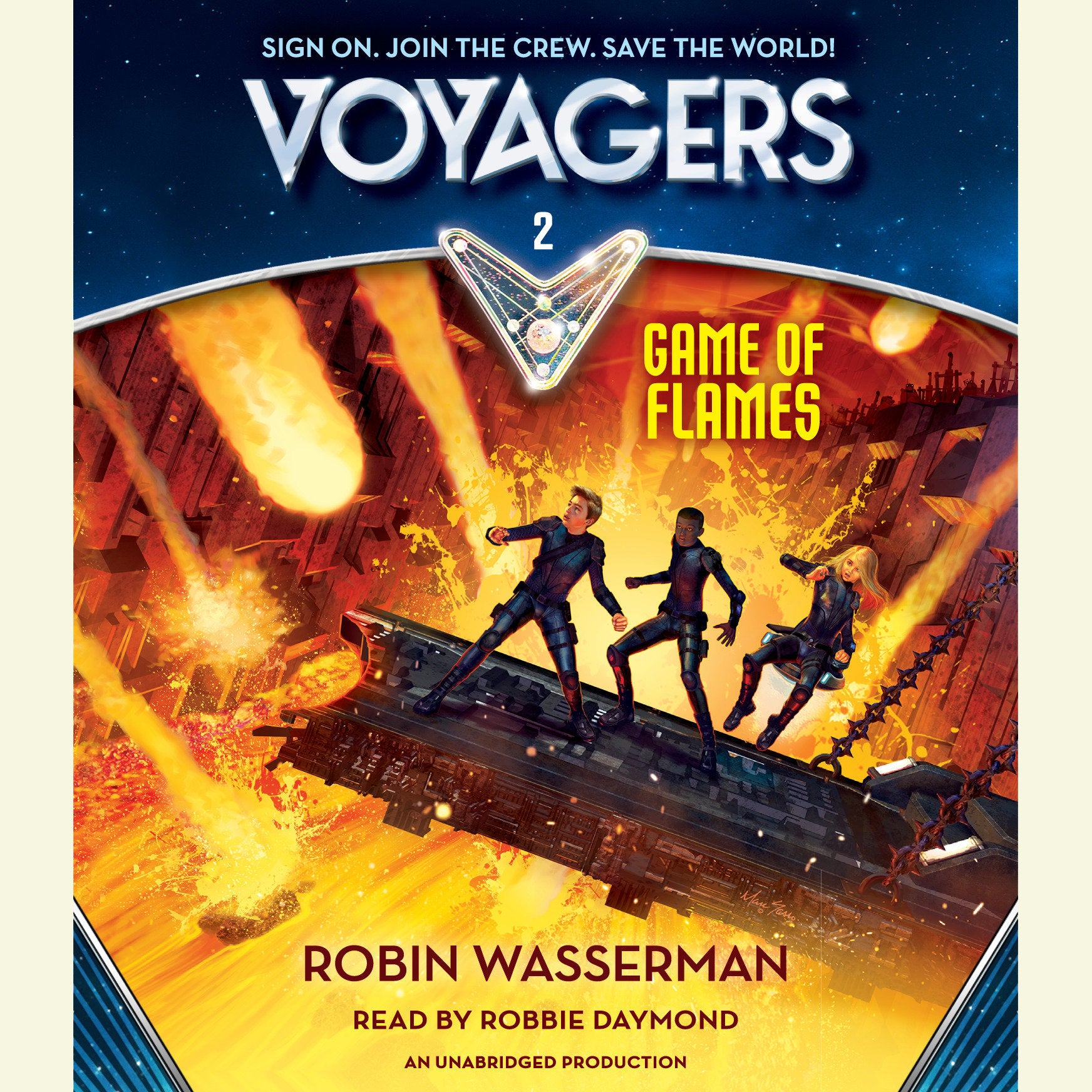 Voyagers: Game of Flames (Book 2)