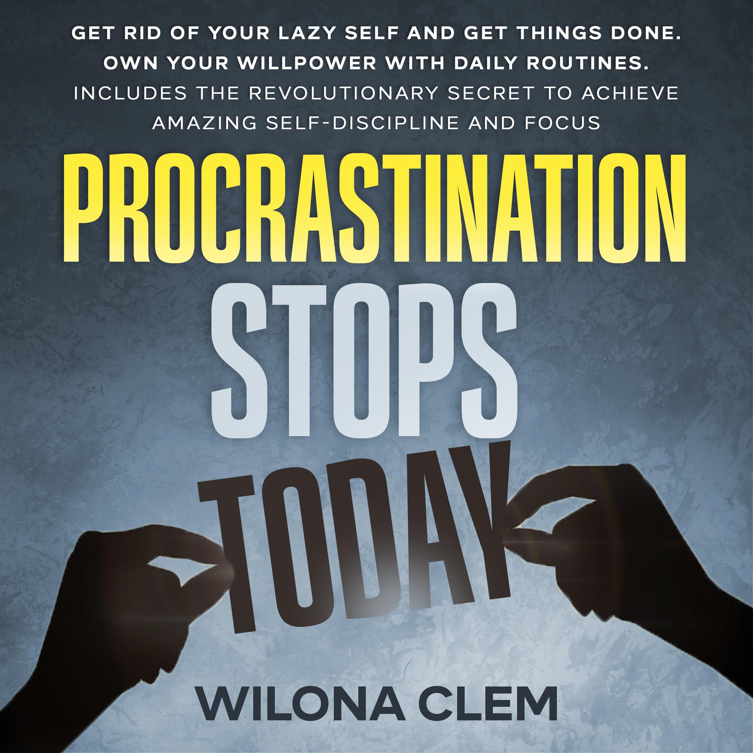Procrastination Stops Today