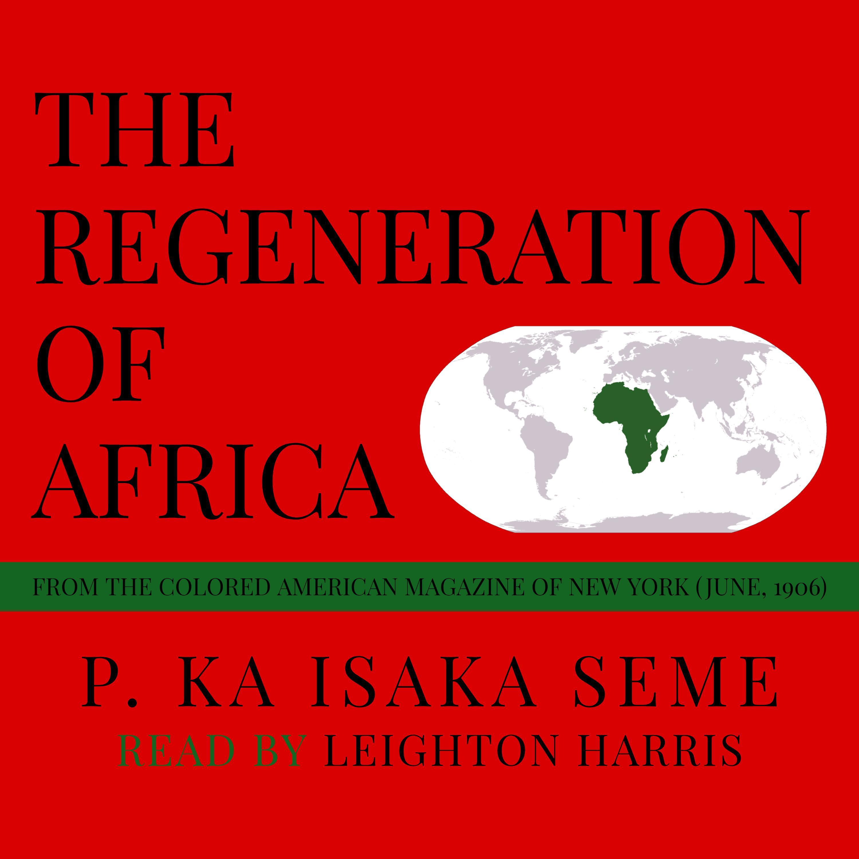 The Regeneration of Africa
