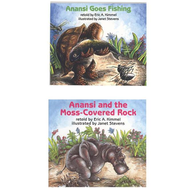 Anansi and the Moss Covered Rock / Anansi Goes Fishing