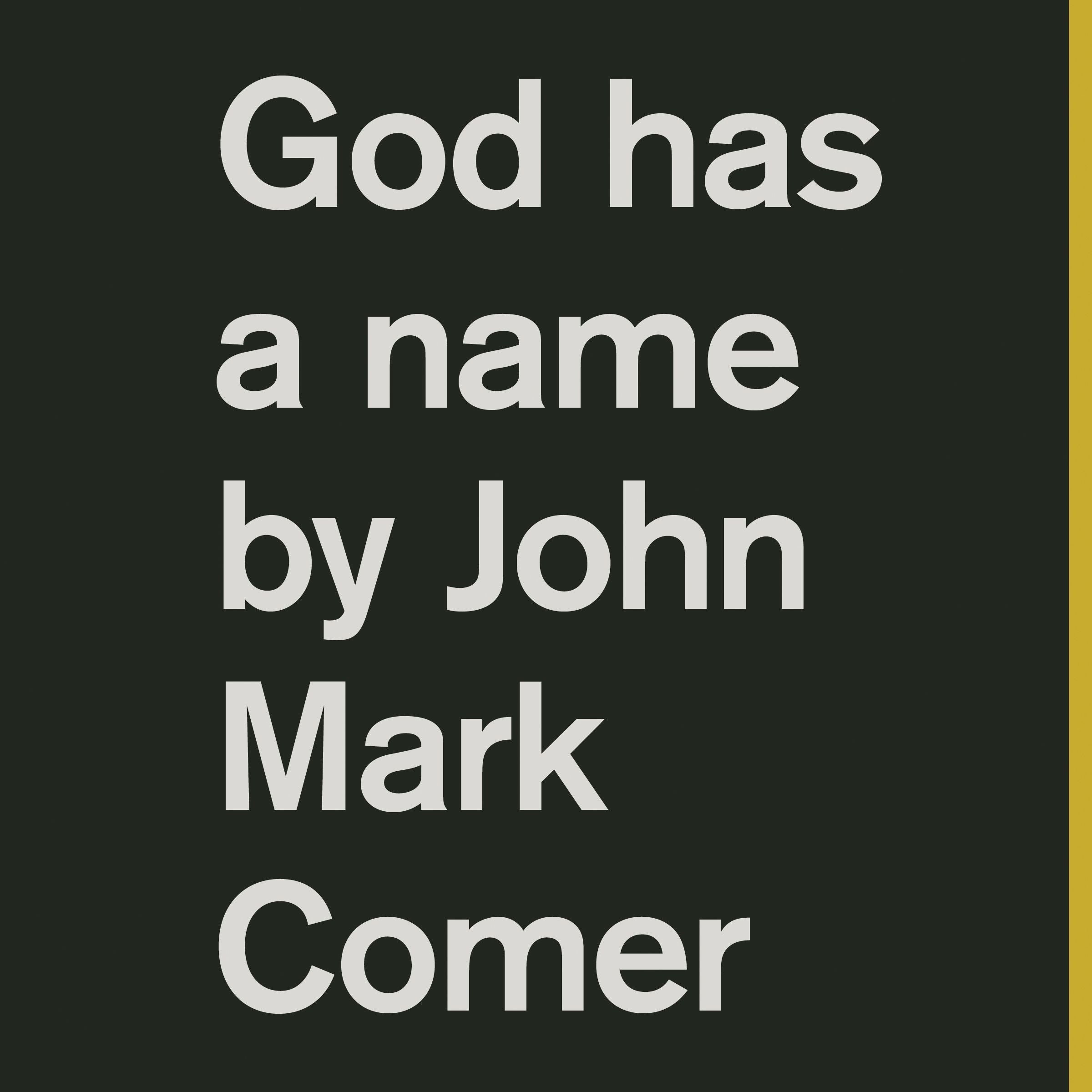 God Has a Name