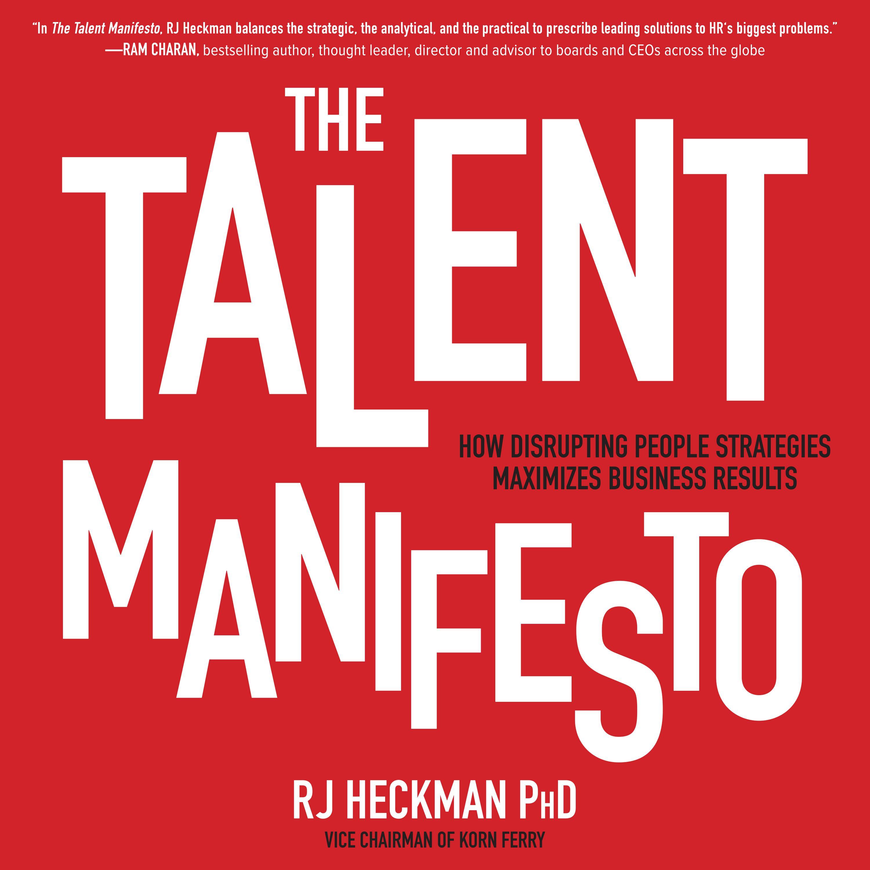 The Talent Manifesto