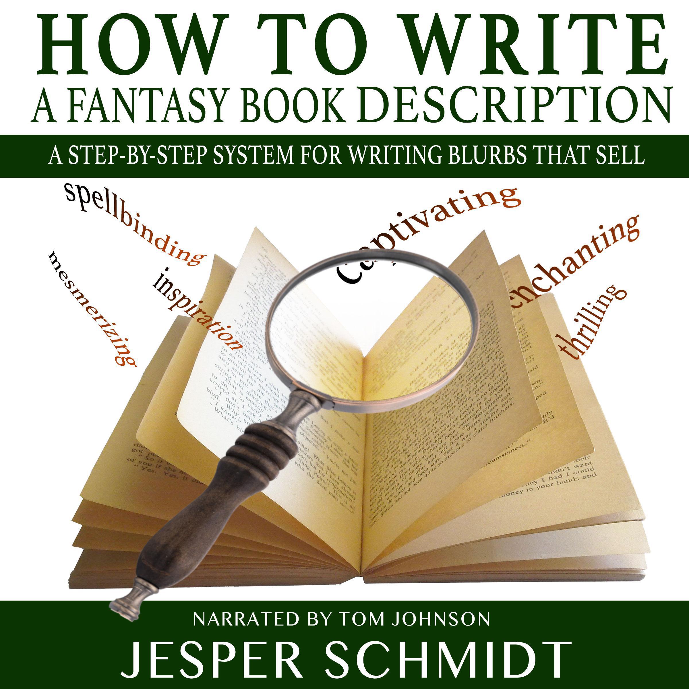 How to Write a Fantasy Book Description