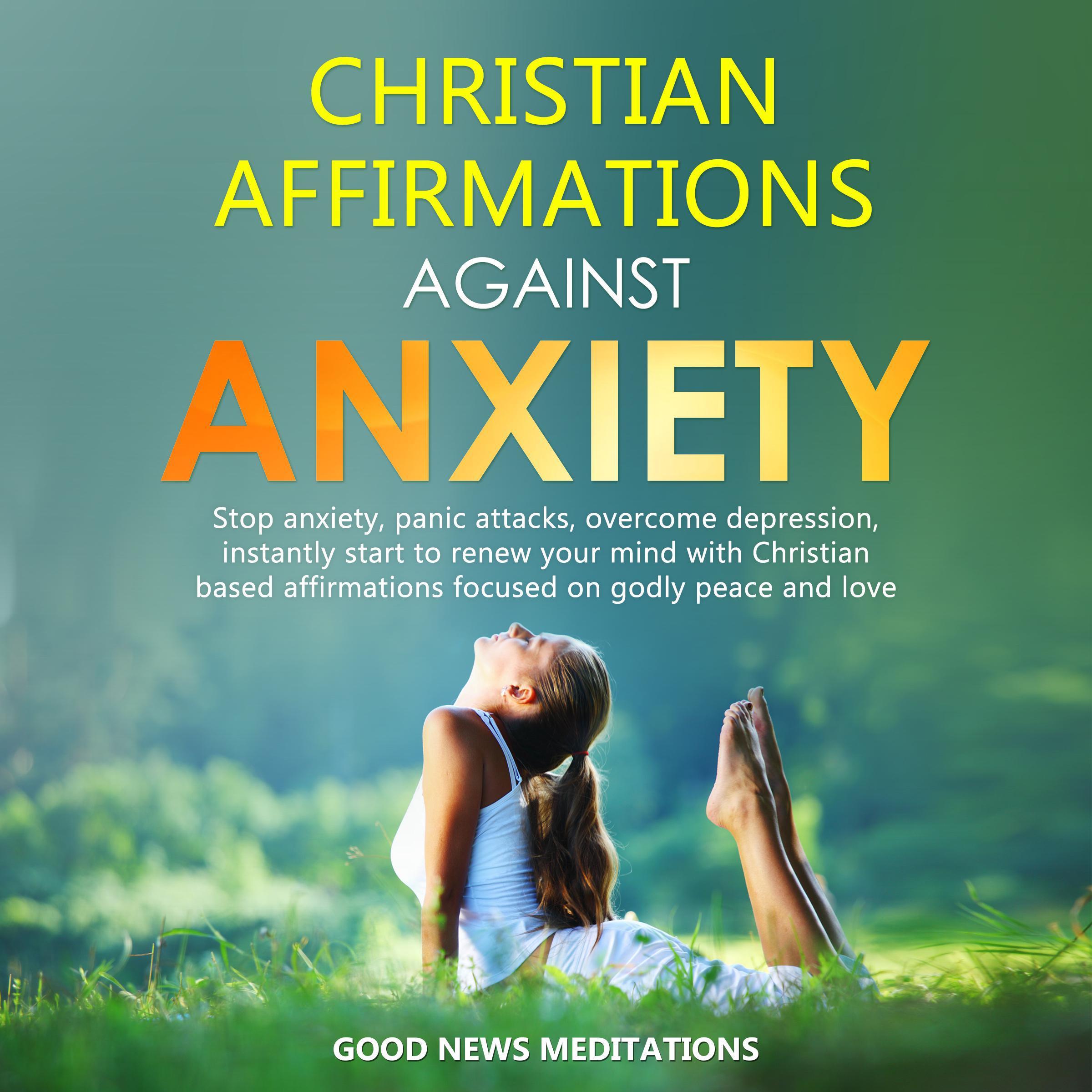 Christian Affirmations against Anxiety