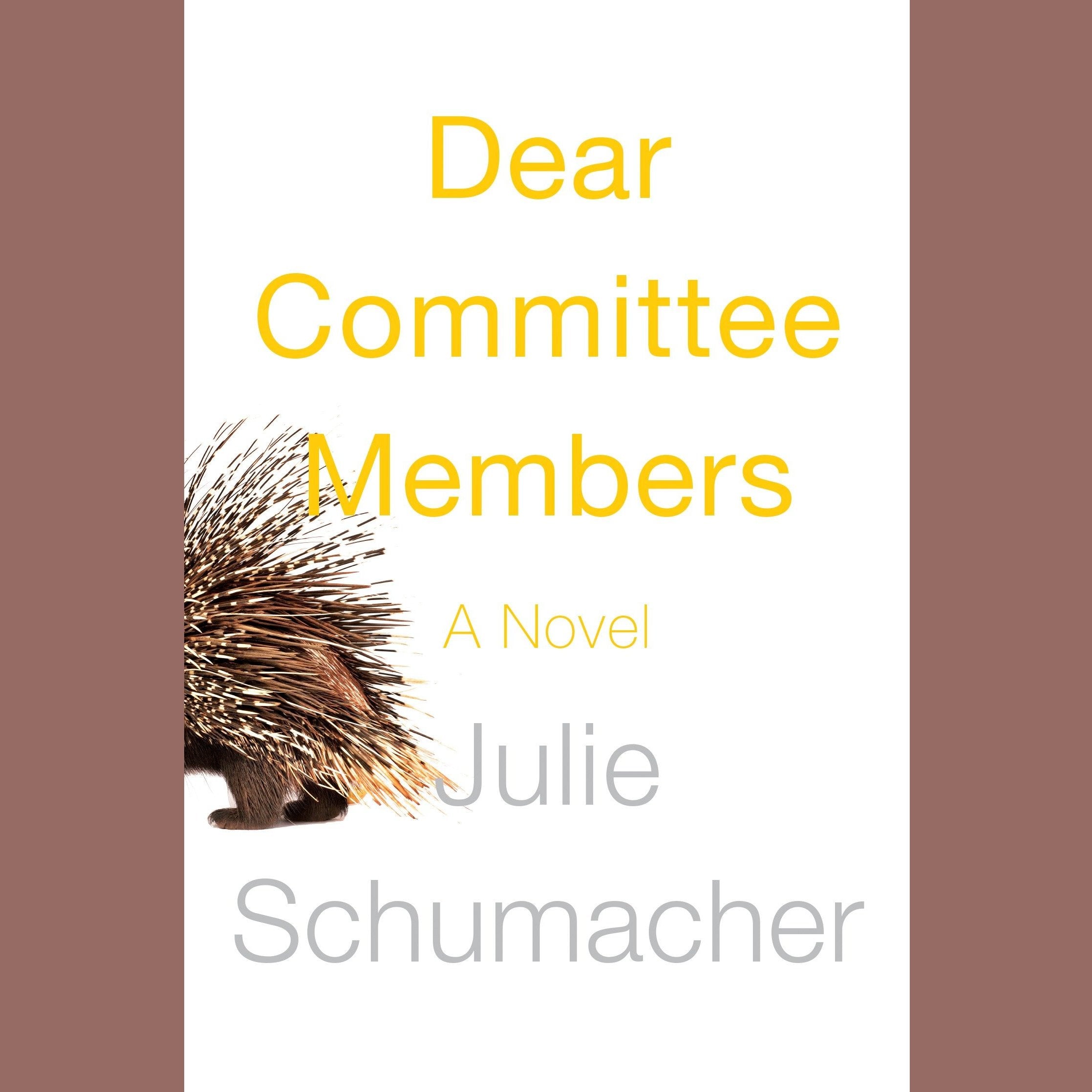 Dear Committee Members