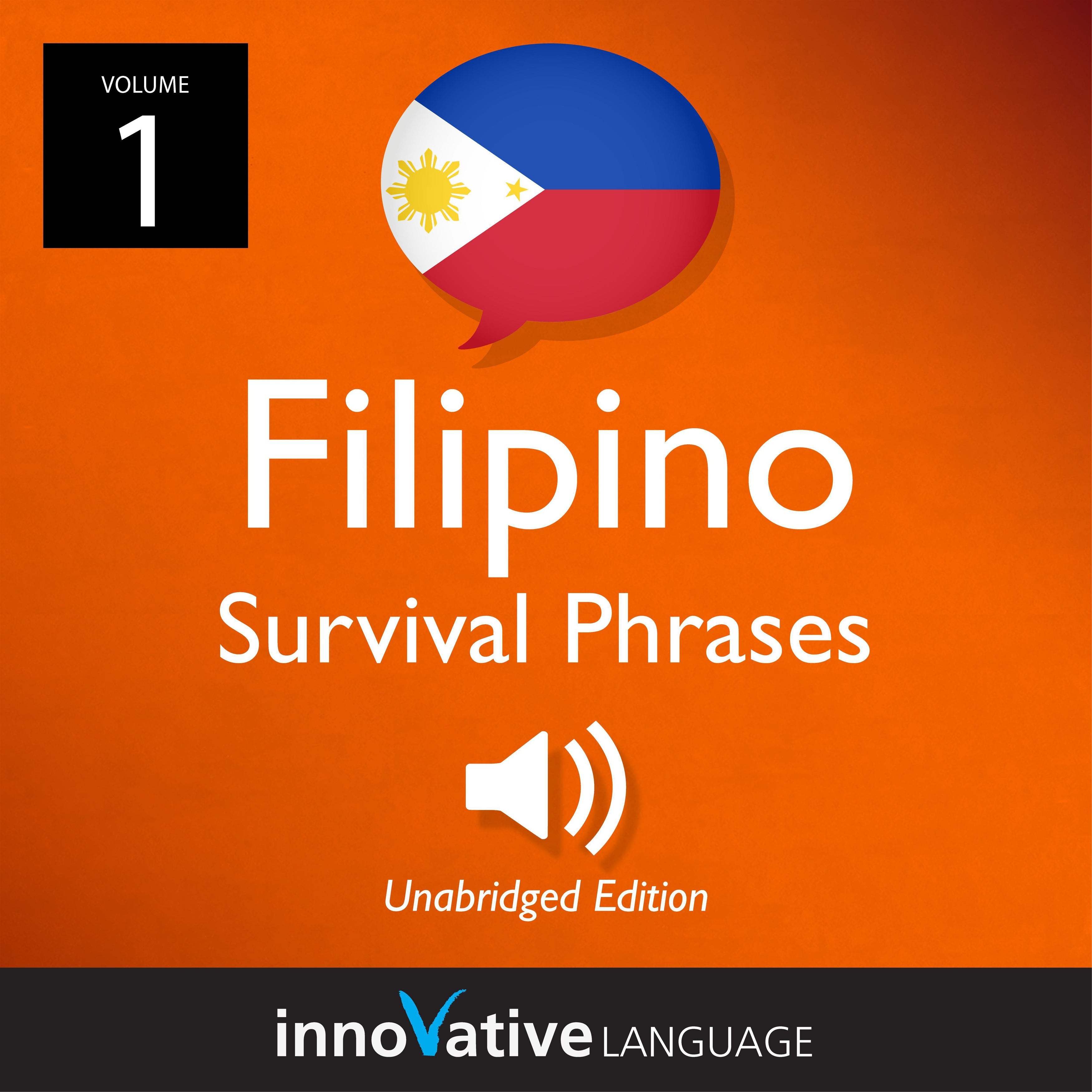 Learn Filipino: Filipino Survival Phrases, Volume 1