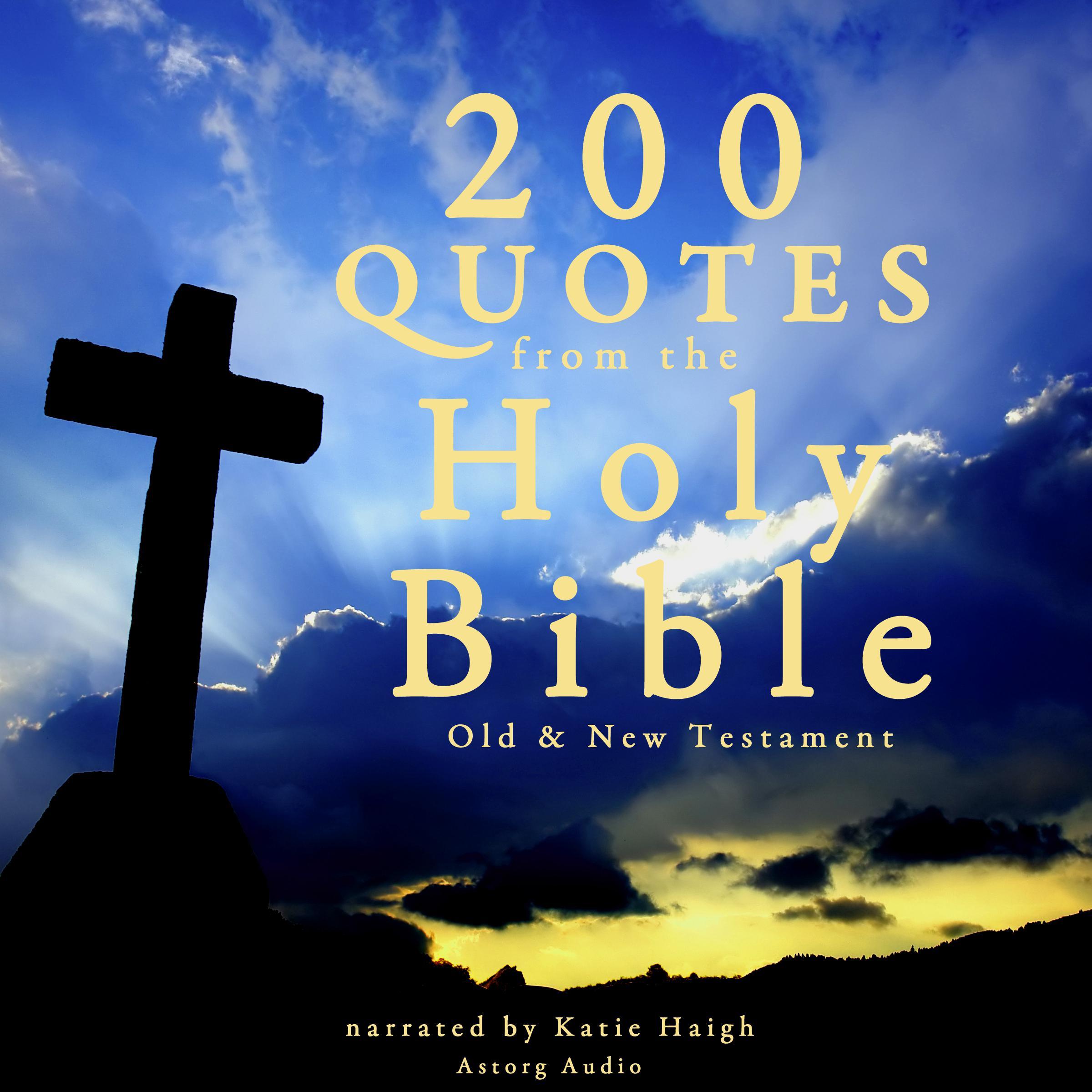 200 Quotes from the Holy Bible