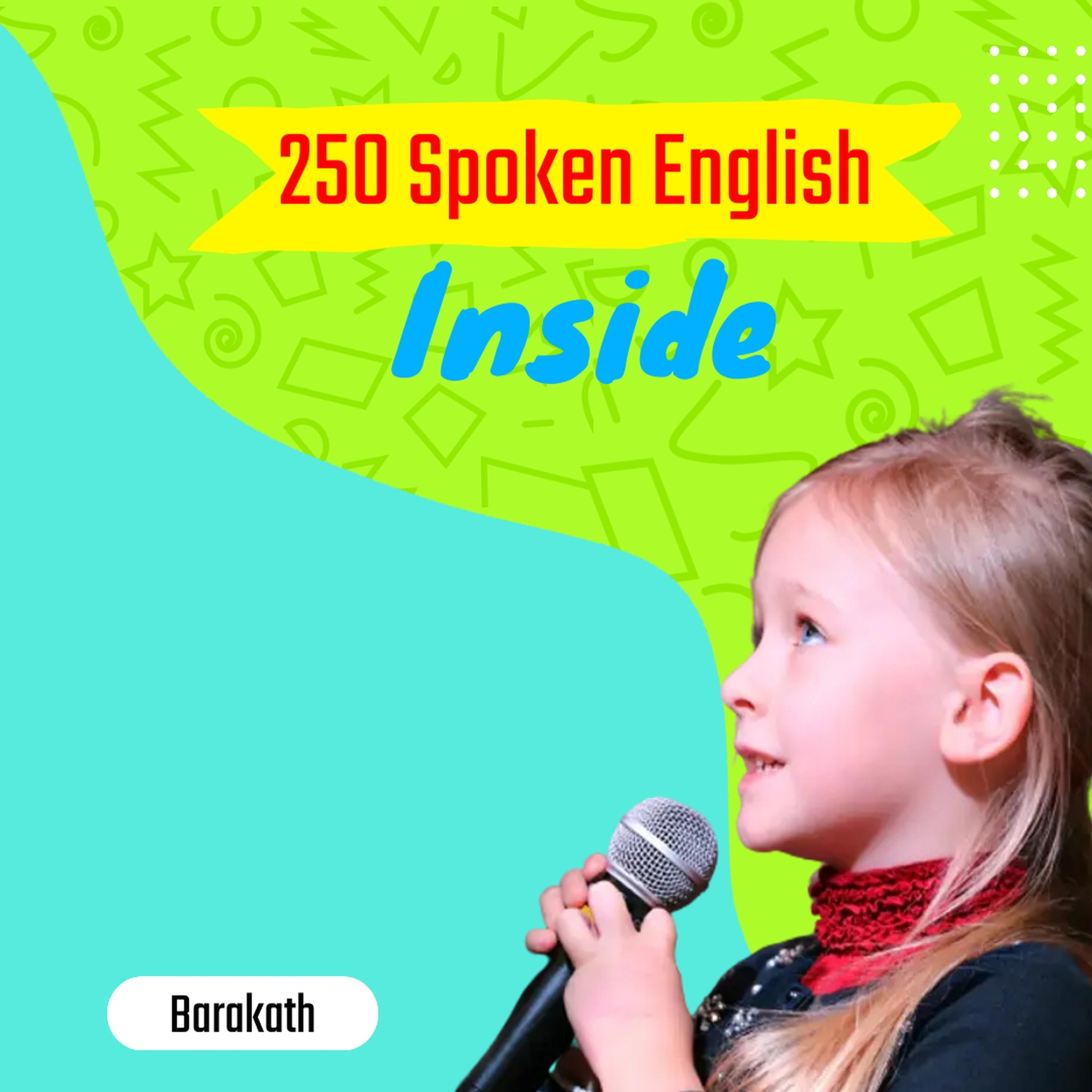 250 SPOKEN ENGLISH INSIDE