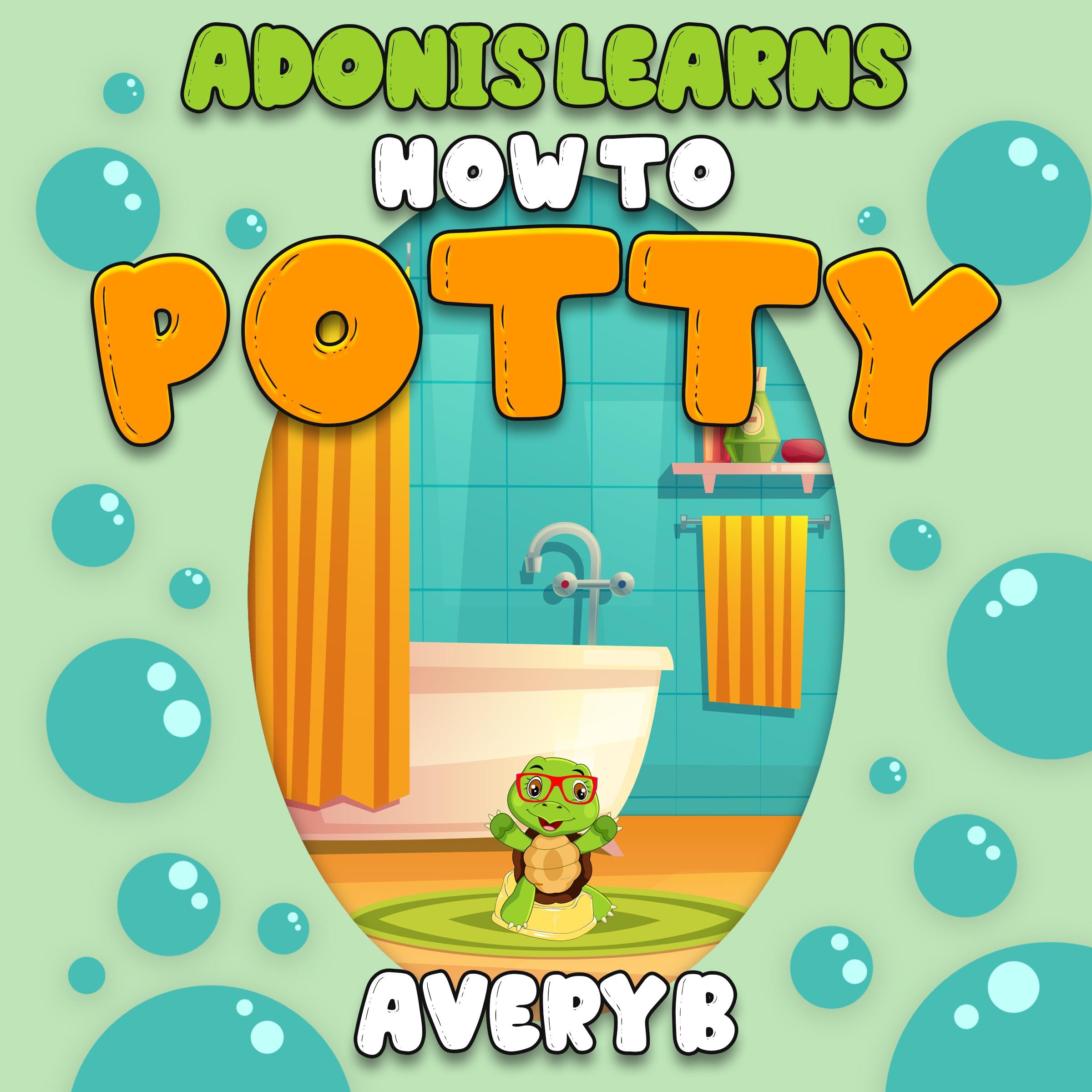 Adonis Learns How to Potty