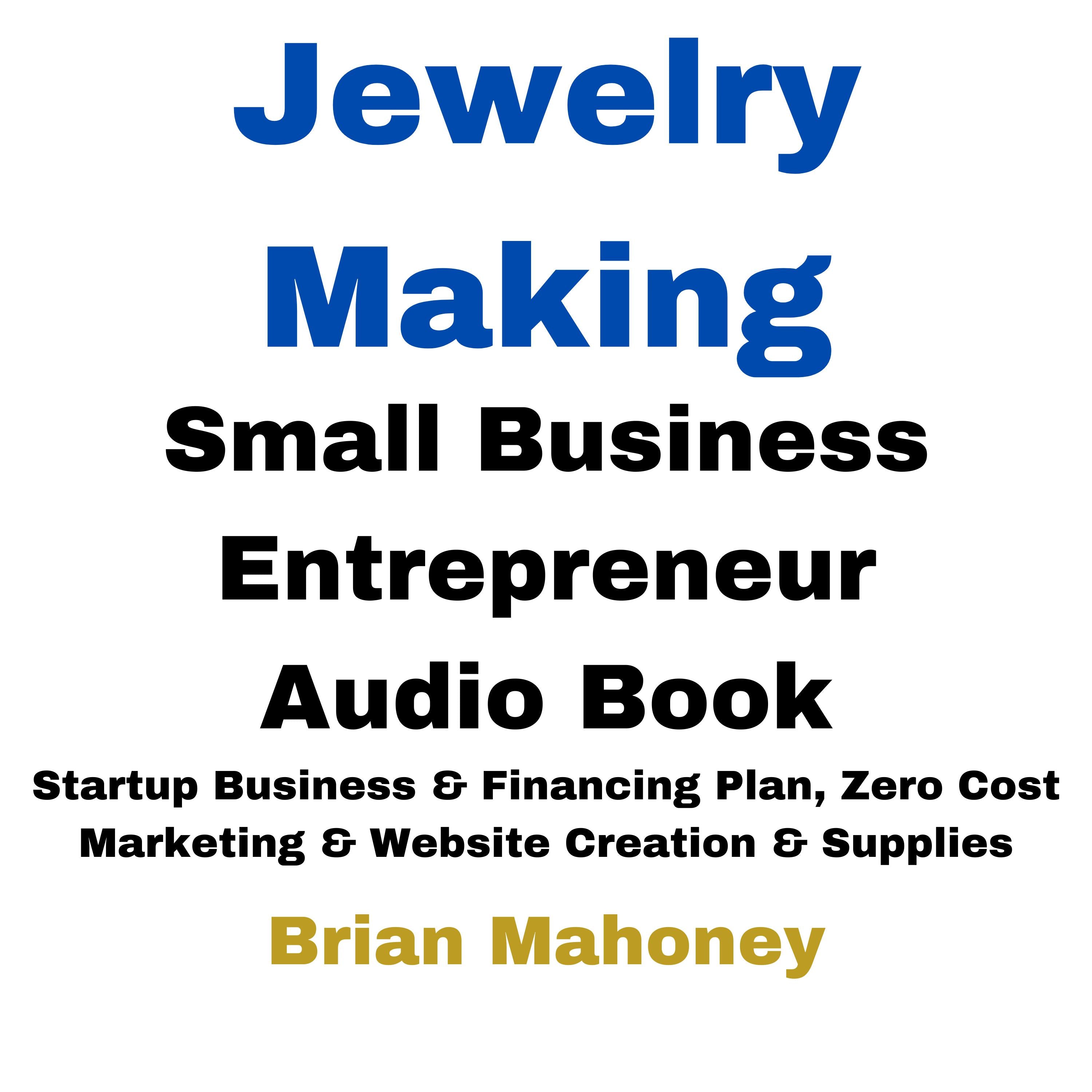 Jewelry Making Small Business Entrepreneur Audio Book