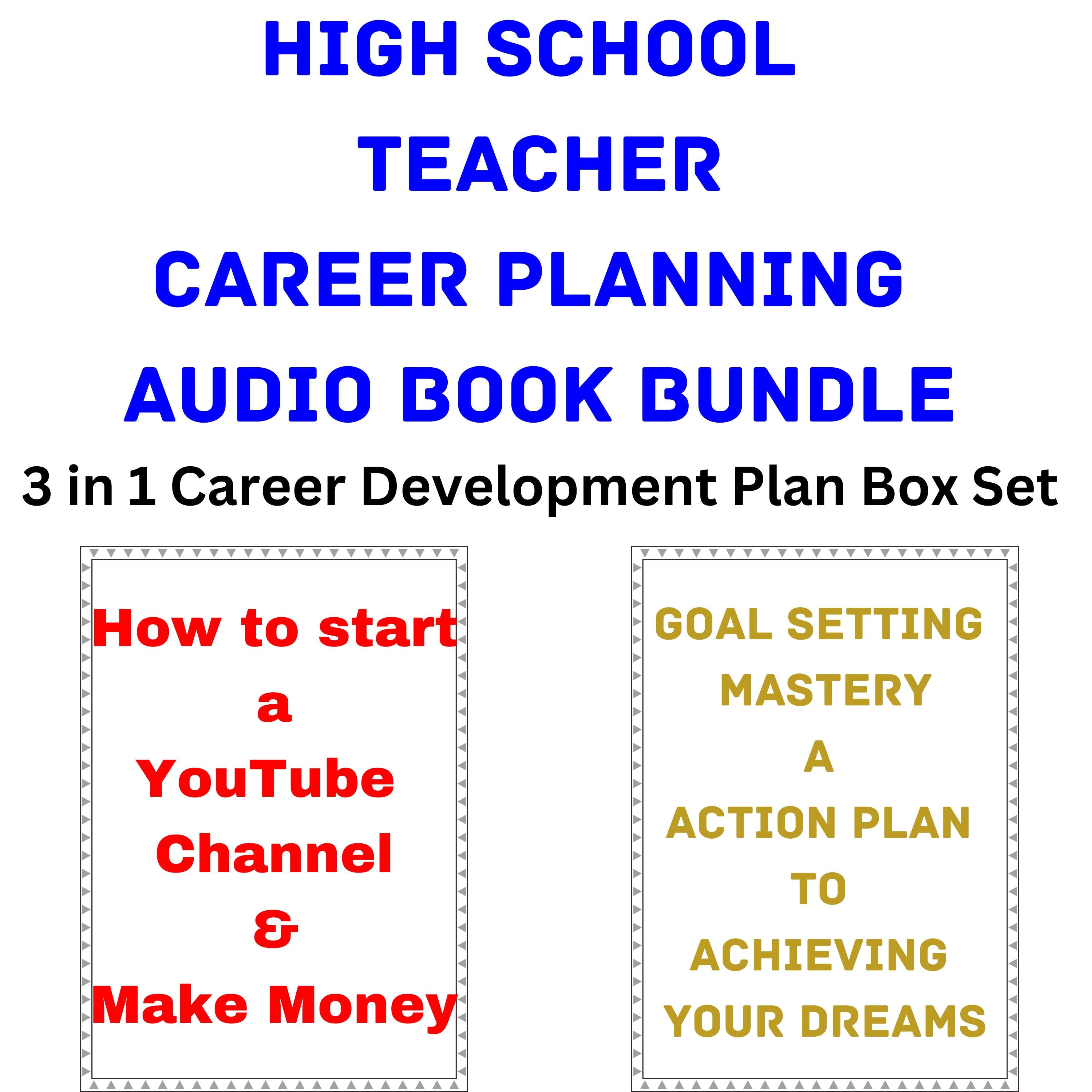 High School Teacher Career Planning Audio Book Bundle