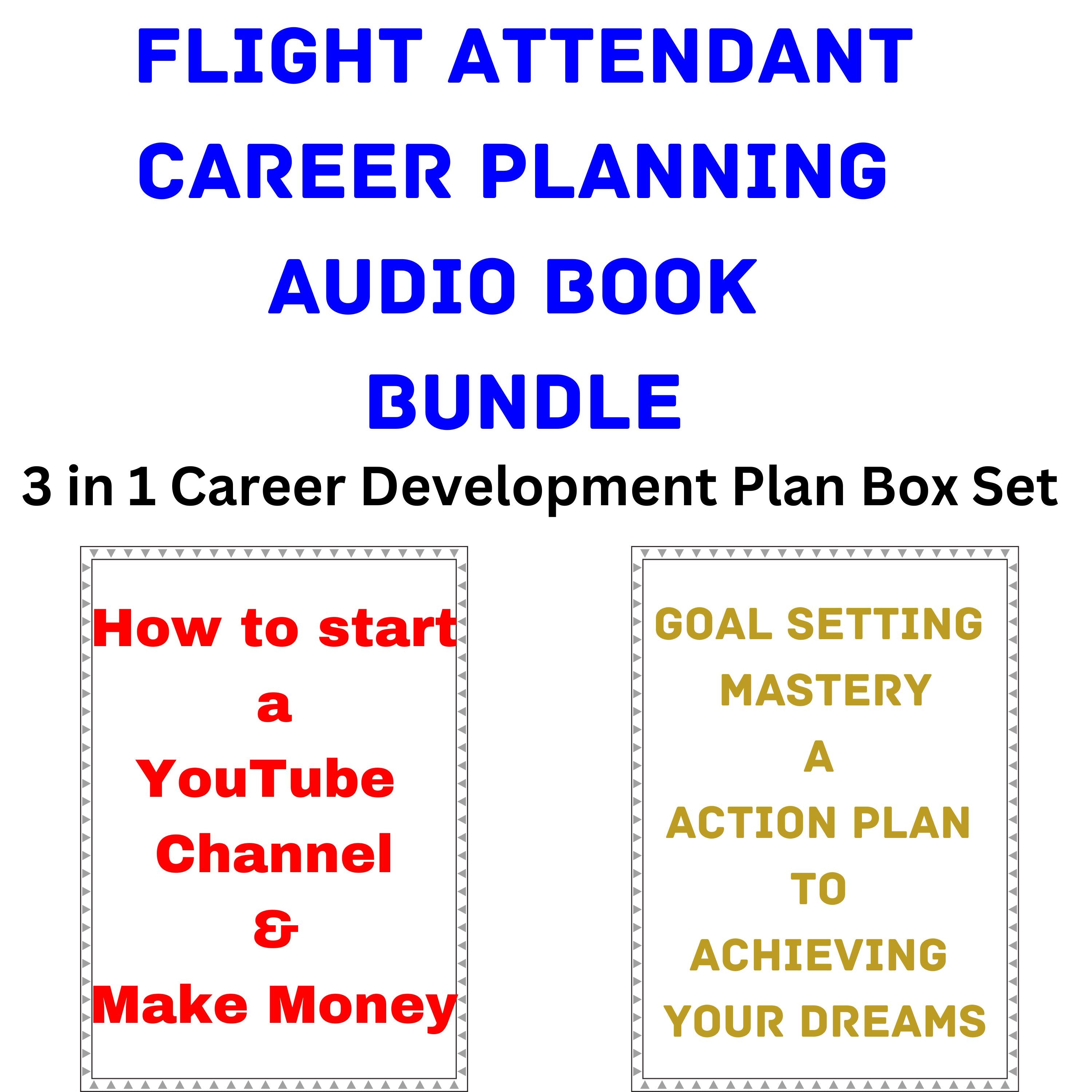 Flight Attendant Career Planning Audio Book Bundle