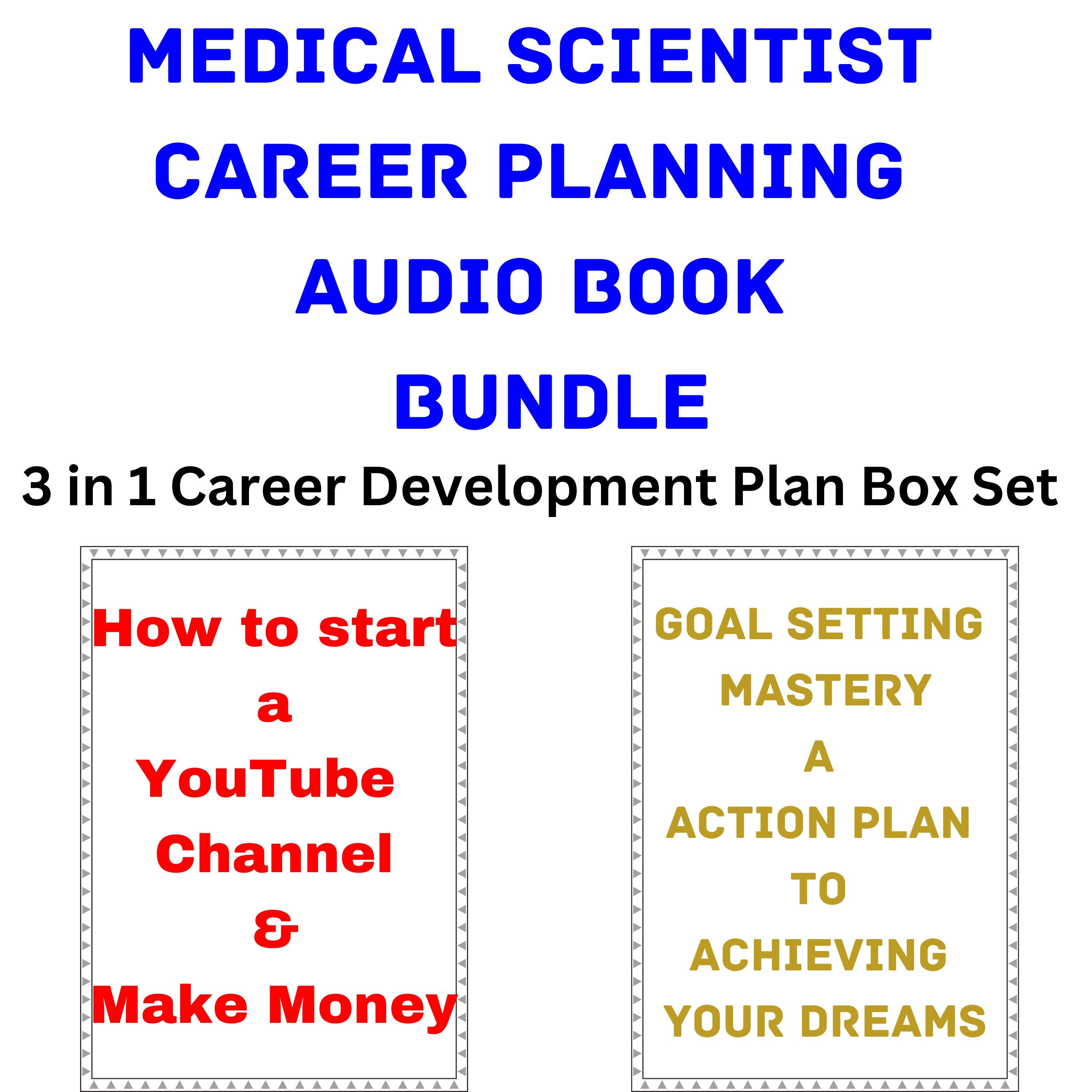 Medical Scientist Career Planning Audio Book Bundle