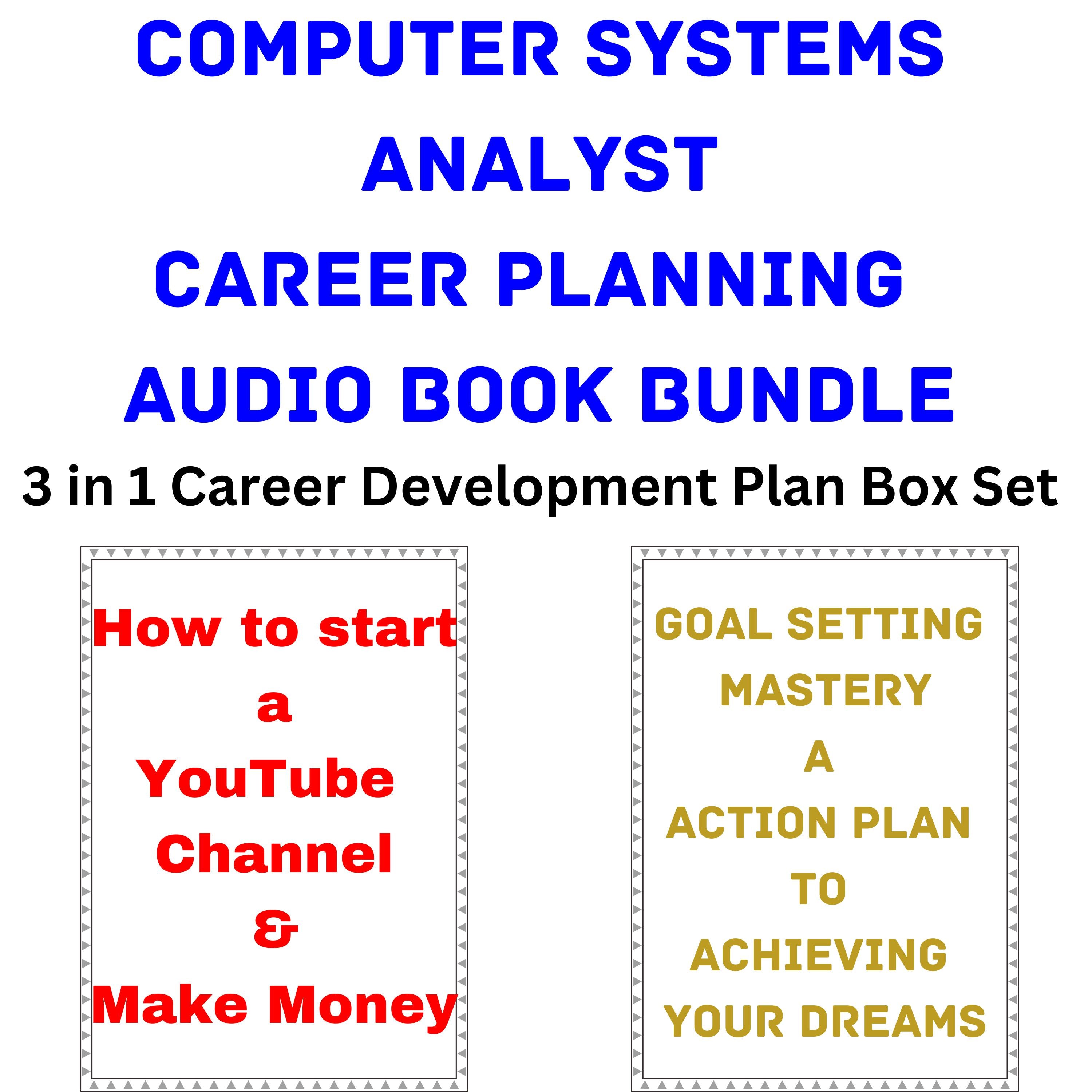 Computer Systems Analyst Career Planning Audio Book Bundle