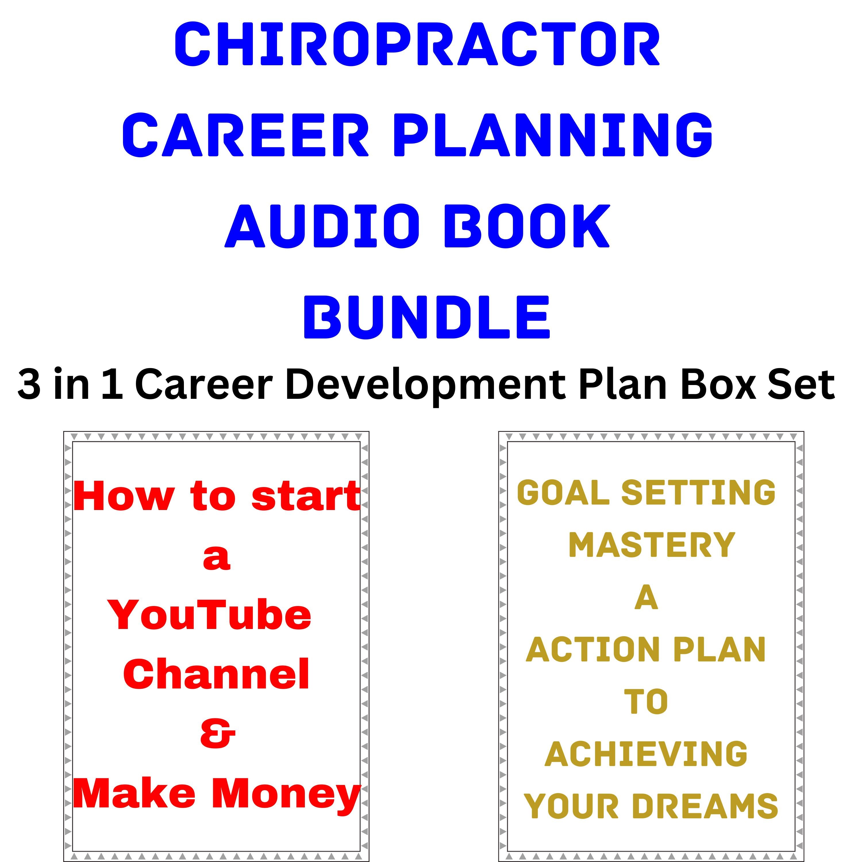 Chiropractor Career Planning Audio Book Bundle