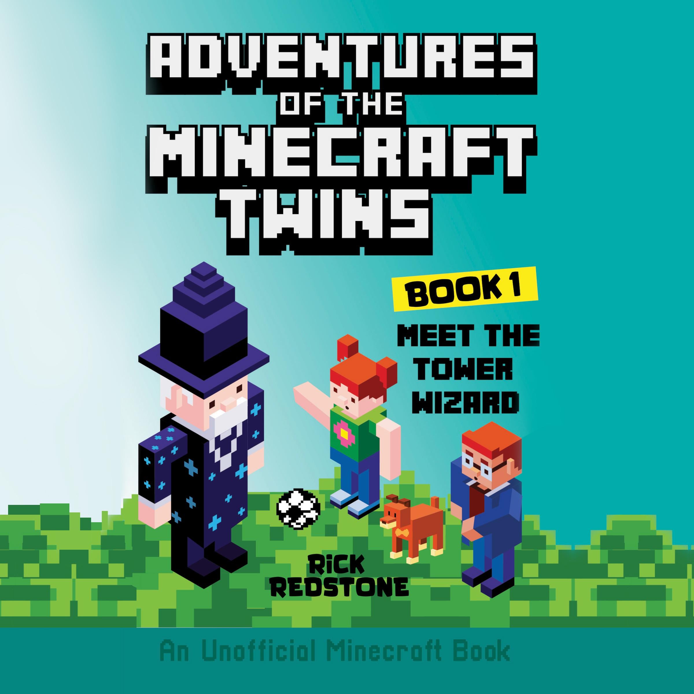 Meet The Tower Wizard, Adventures of the Minecraft Twins (Book 1)