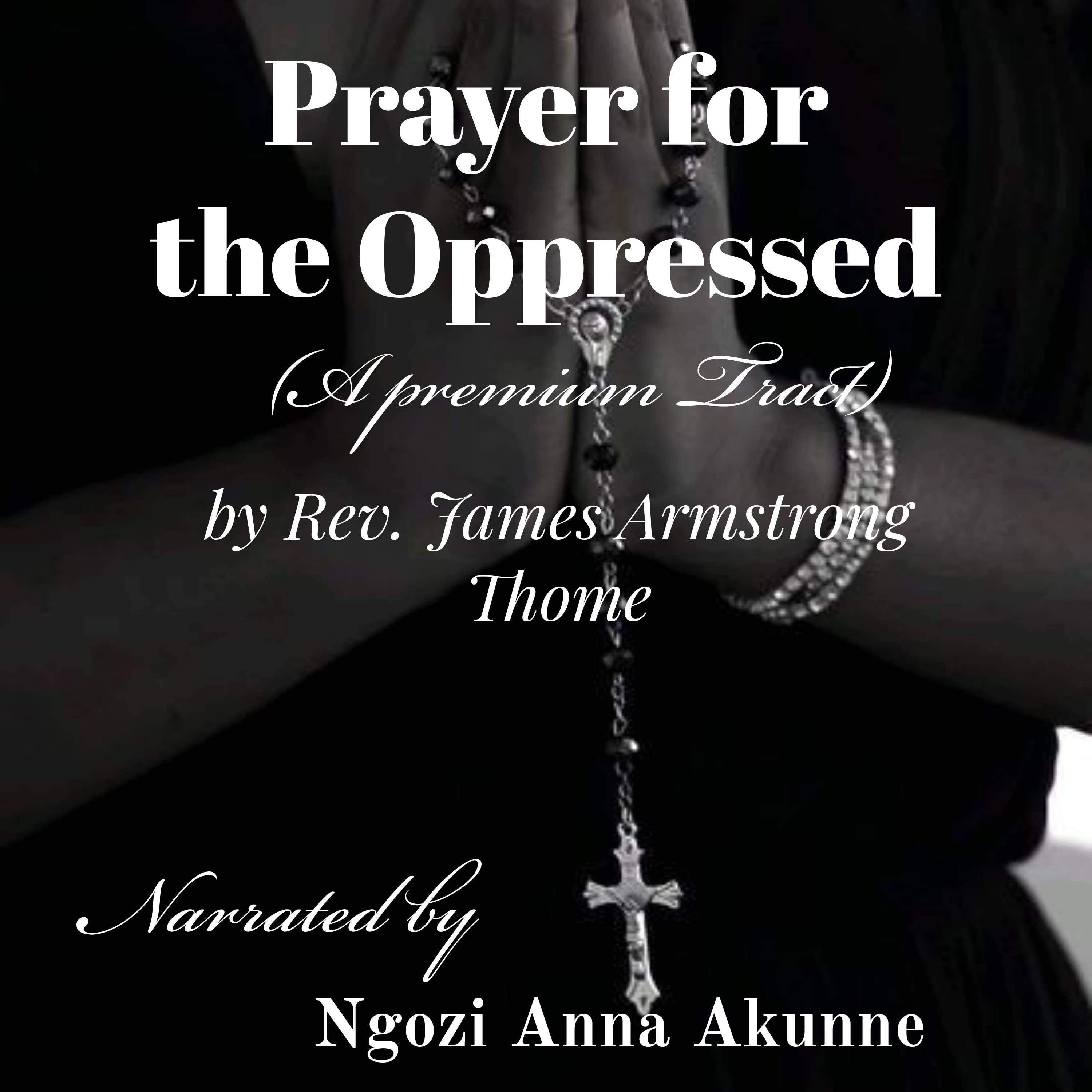 Prayer for the Oppressed