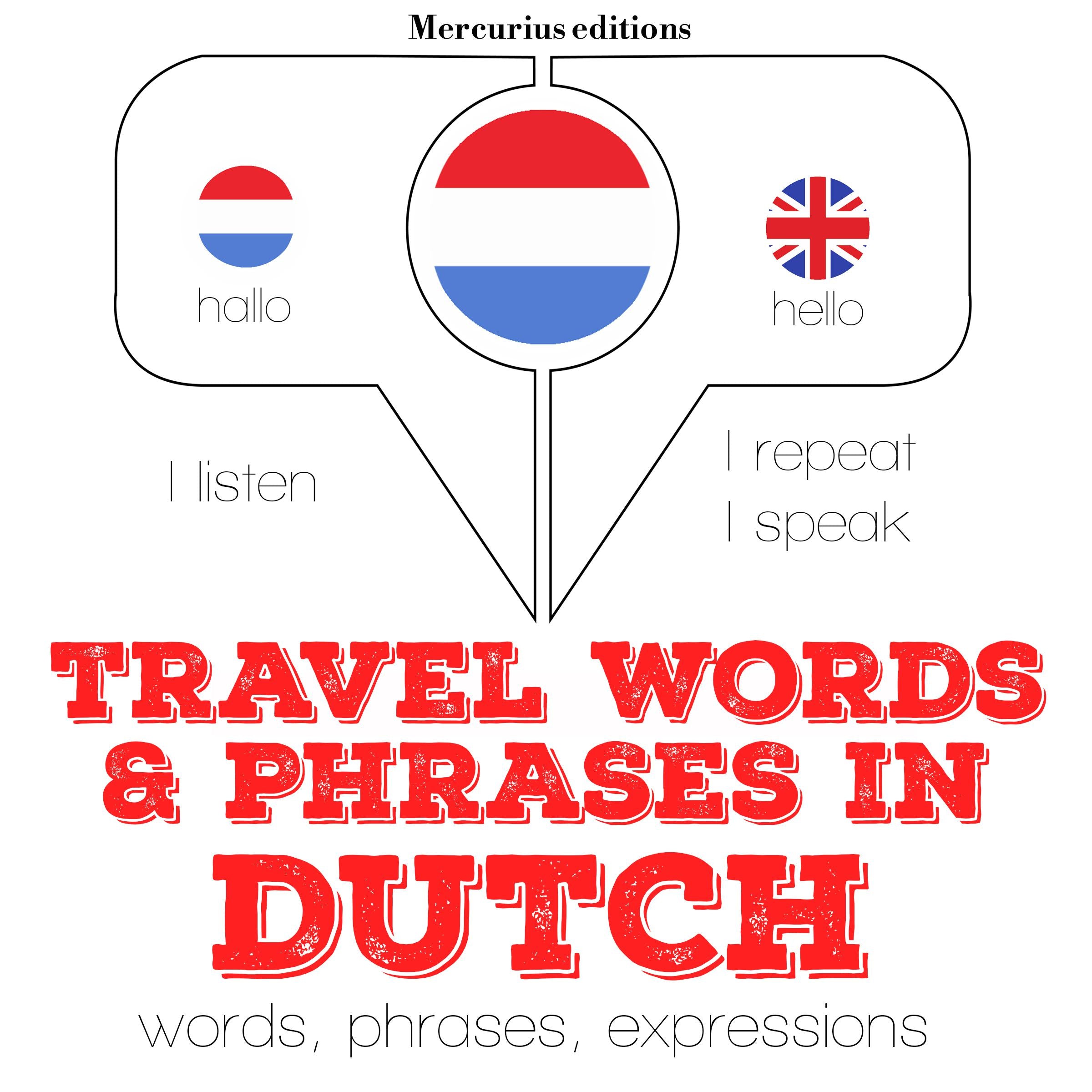 Travel words and phrases in Dutch