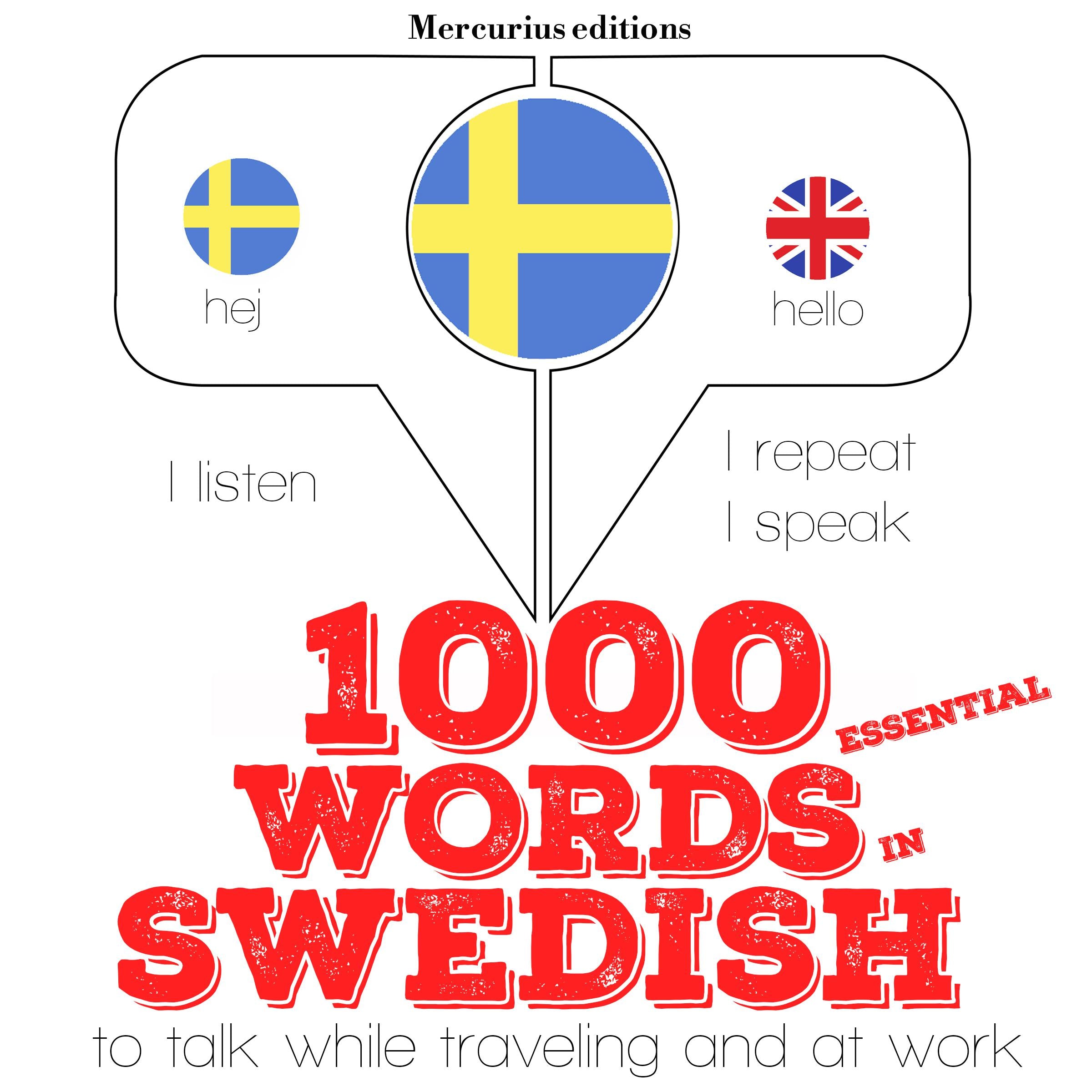 1000 essential words in Swedish