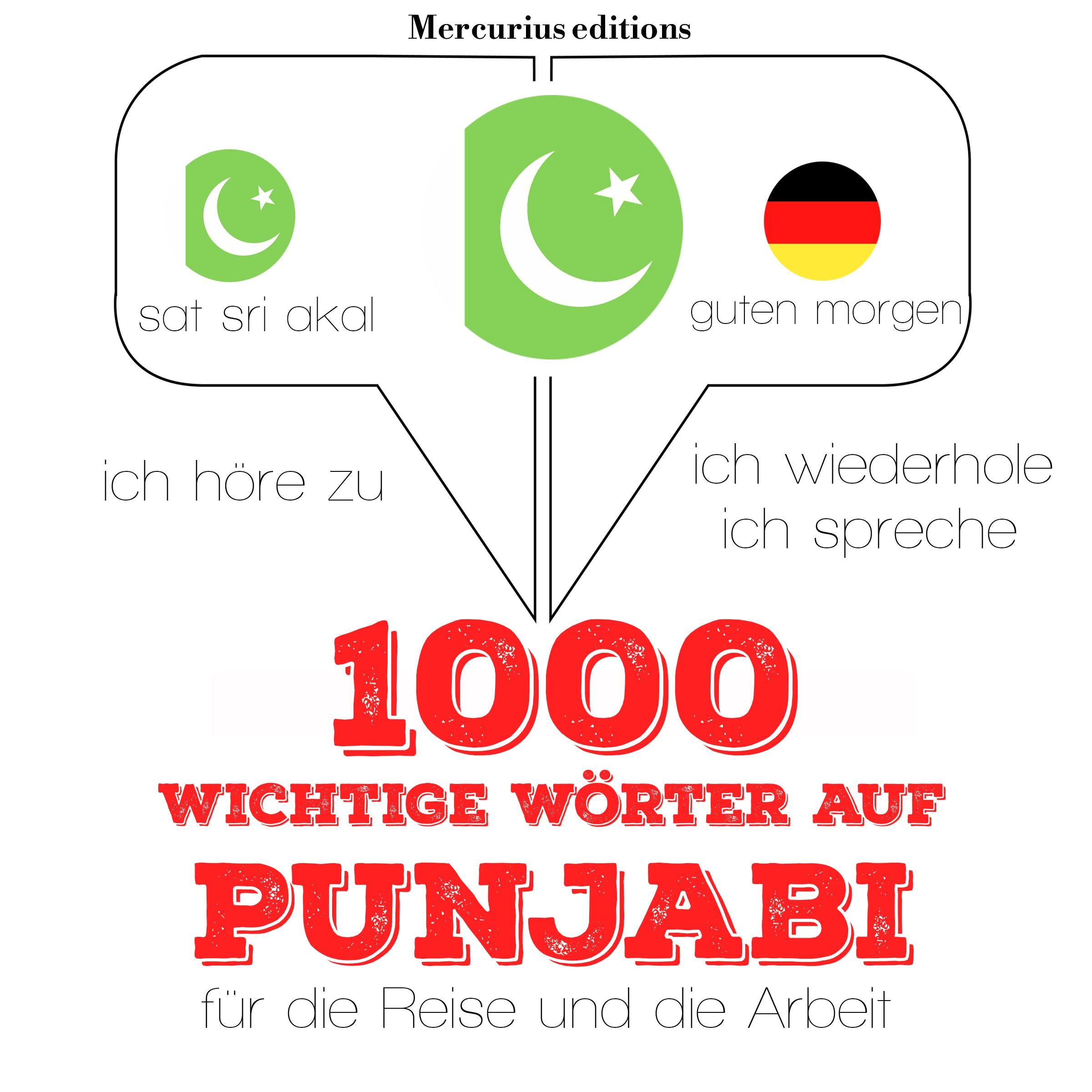 1000 wichtige Wörter auf Punjabi für die Reise und die Arbeit
