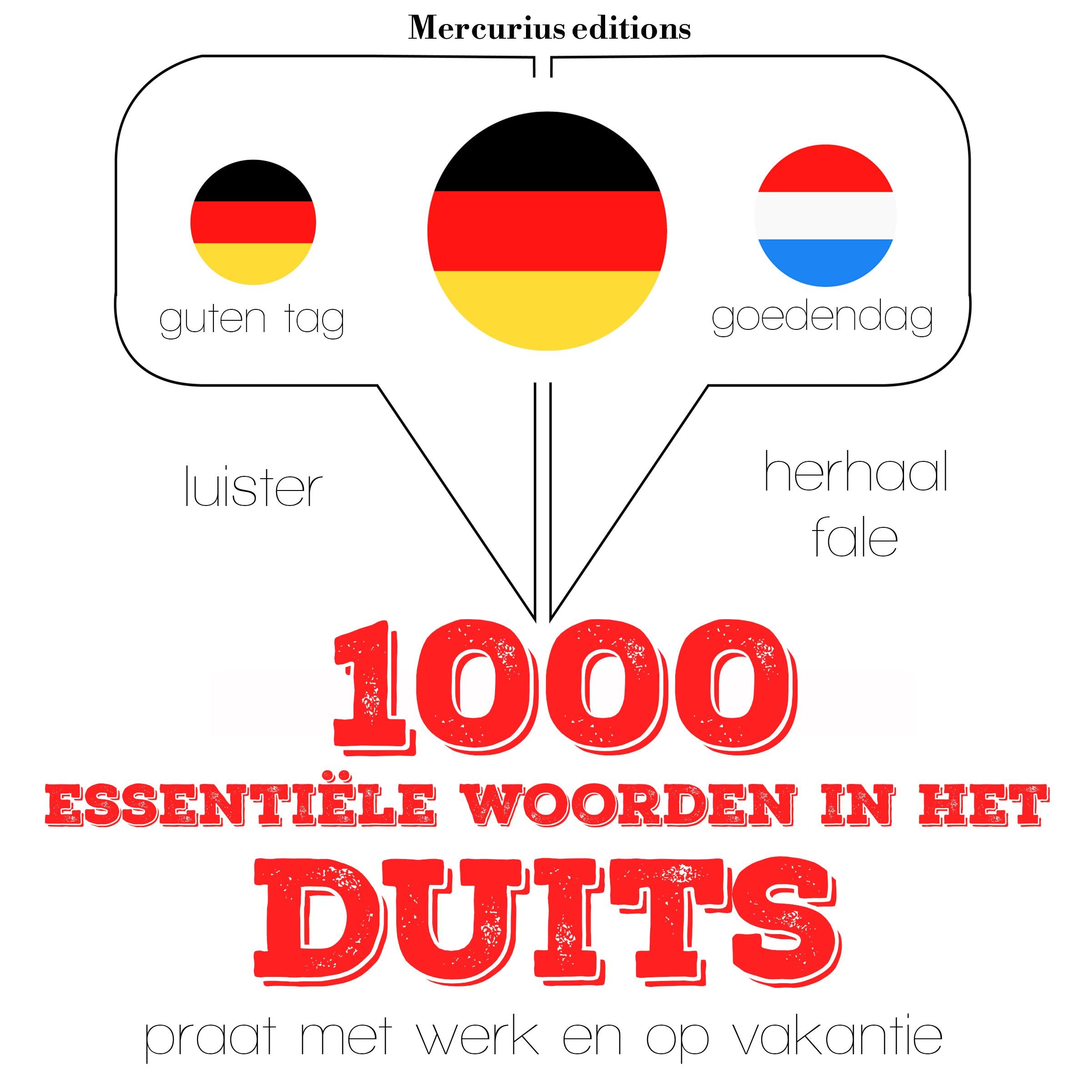 1000 essentiële woorden in het Duits