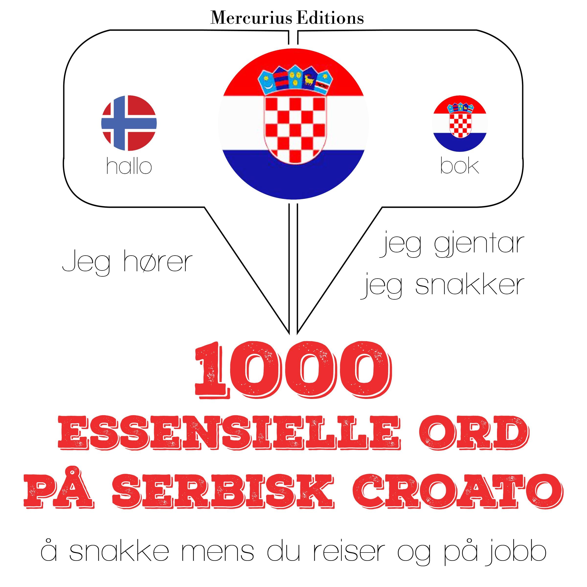 1000 essensielle ord på serbisk croato