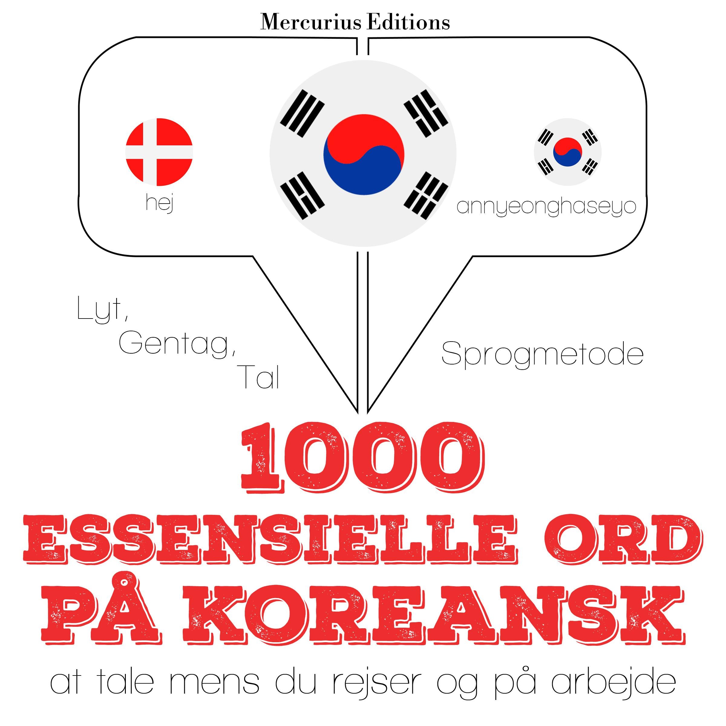 1000 essentielle ord på koreansk