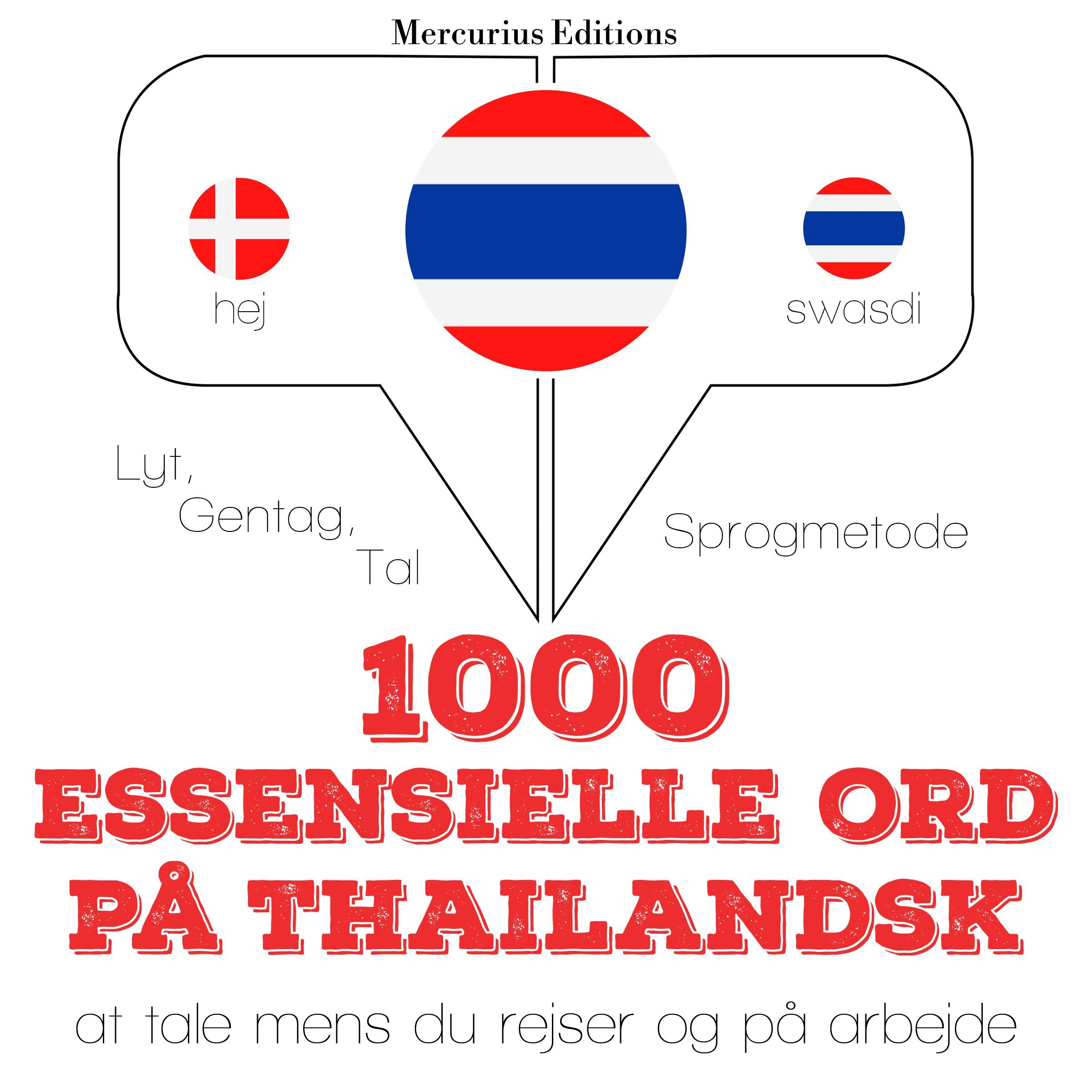 1000 essentielle ord på thailandsk