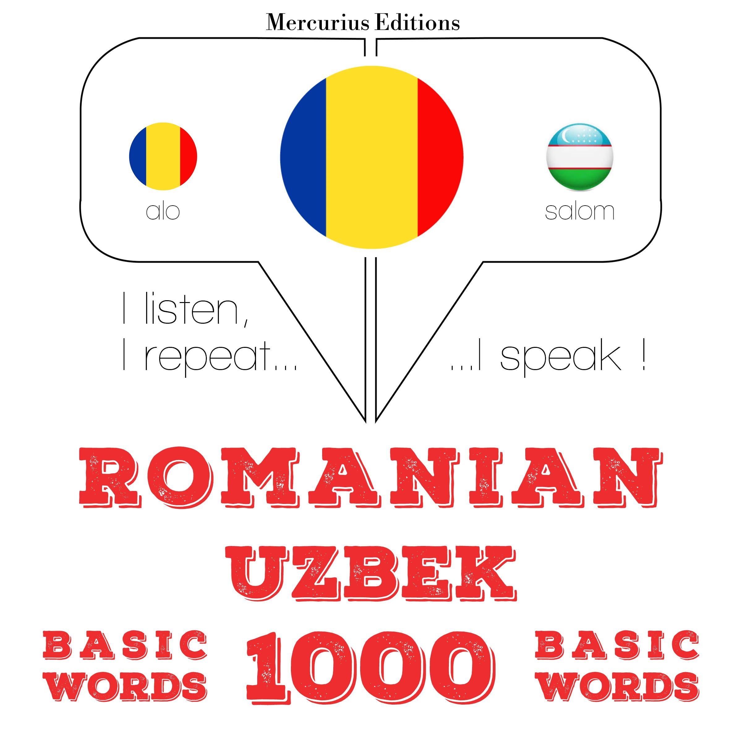 Uzbeci - Romania: 1000 de cuvinte de bază