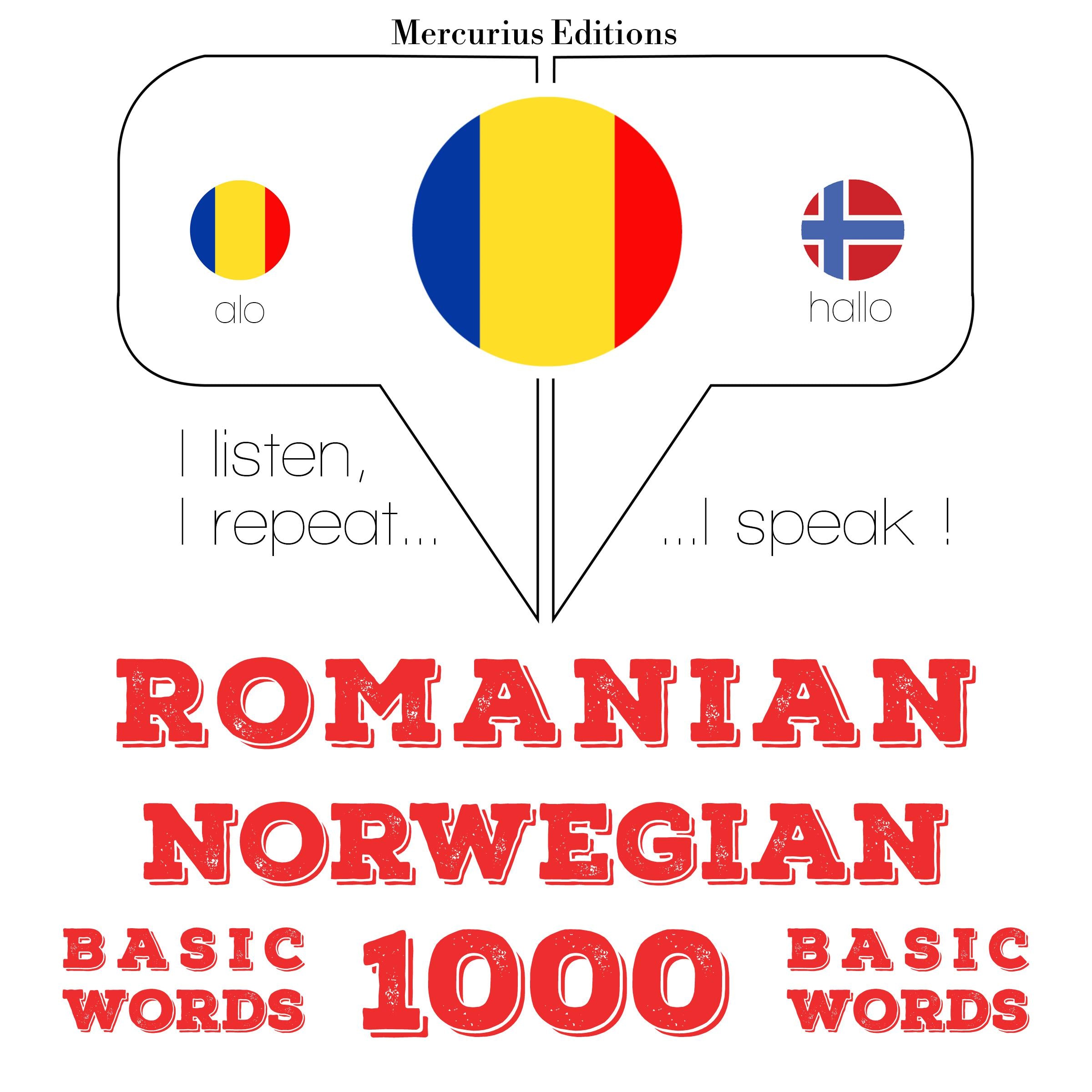Română - norvegiană: 1000 de cuvinte de bază