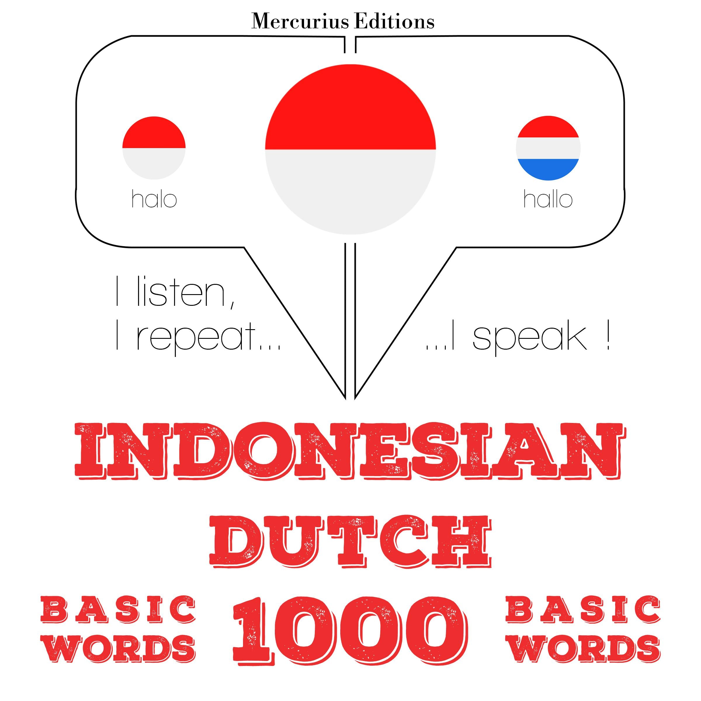 1000 kata-kata penting di Belanda