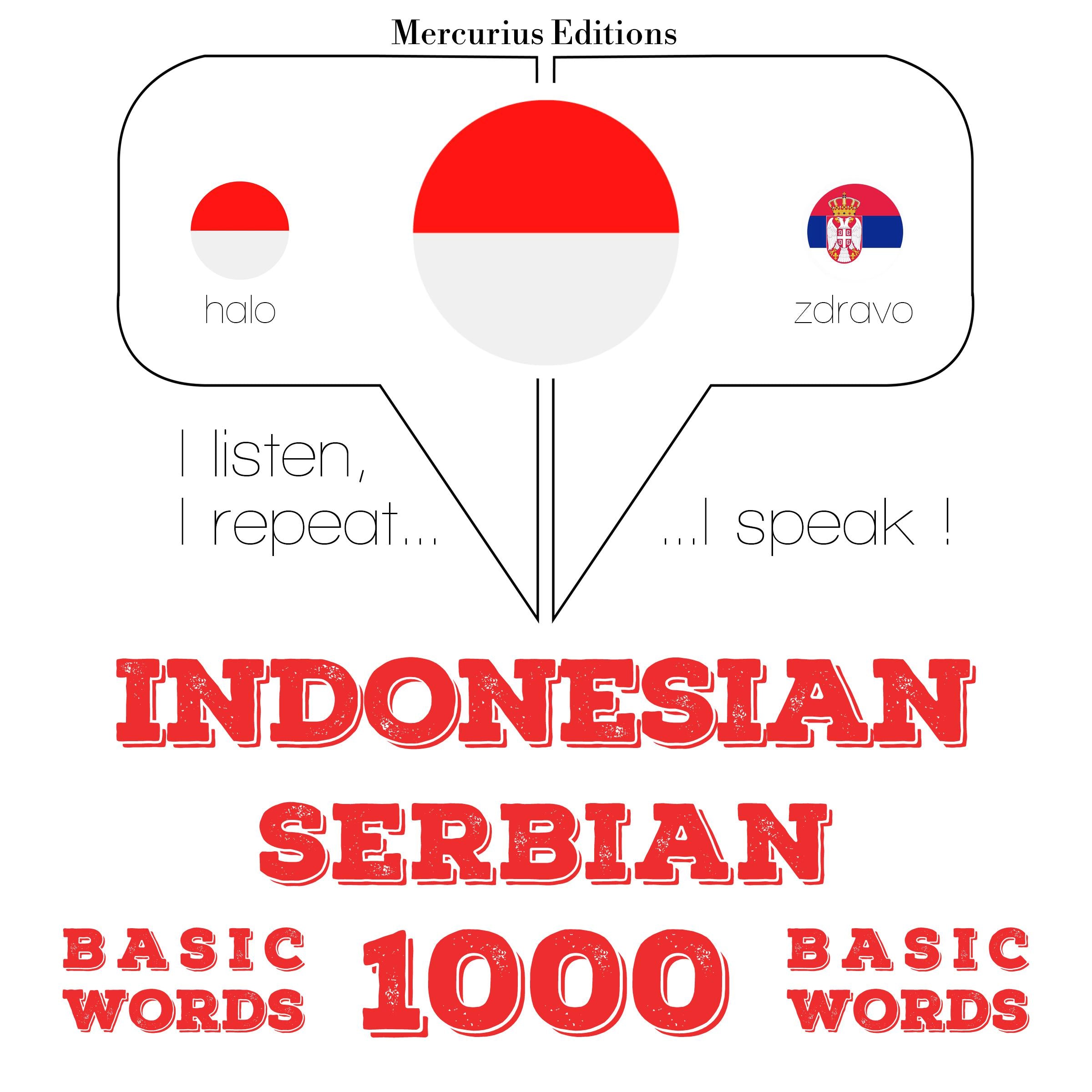 1000 kata-kata penting di Serbia