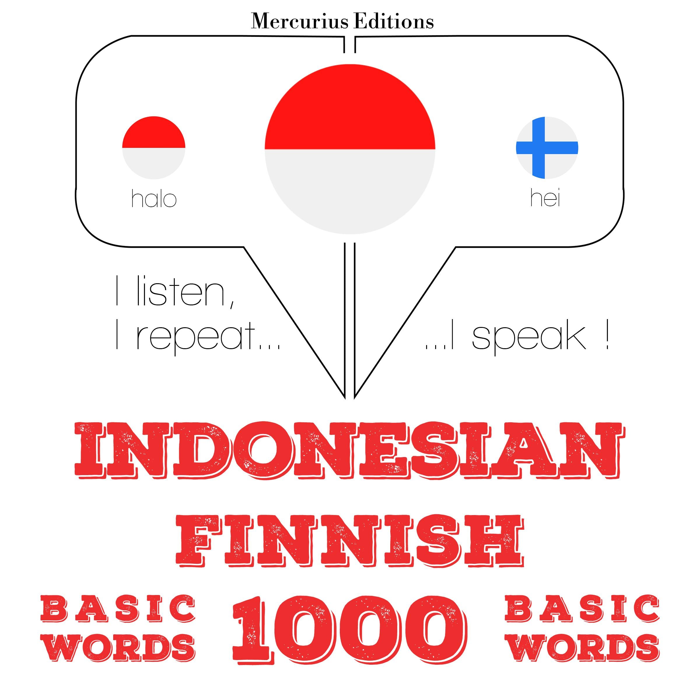 1000 kata-kata penting di Finlandia