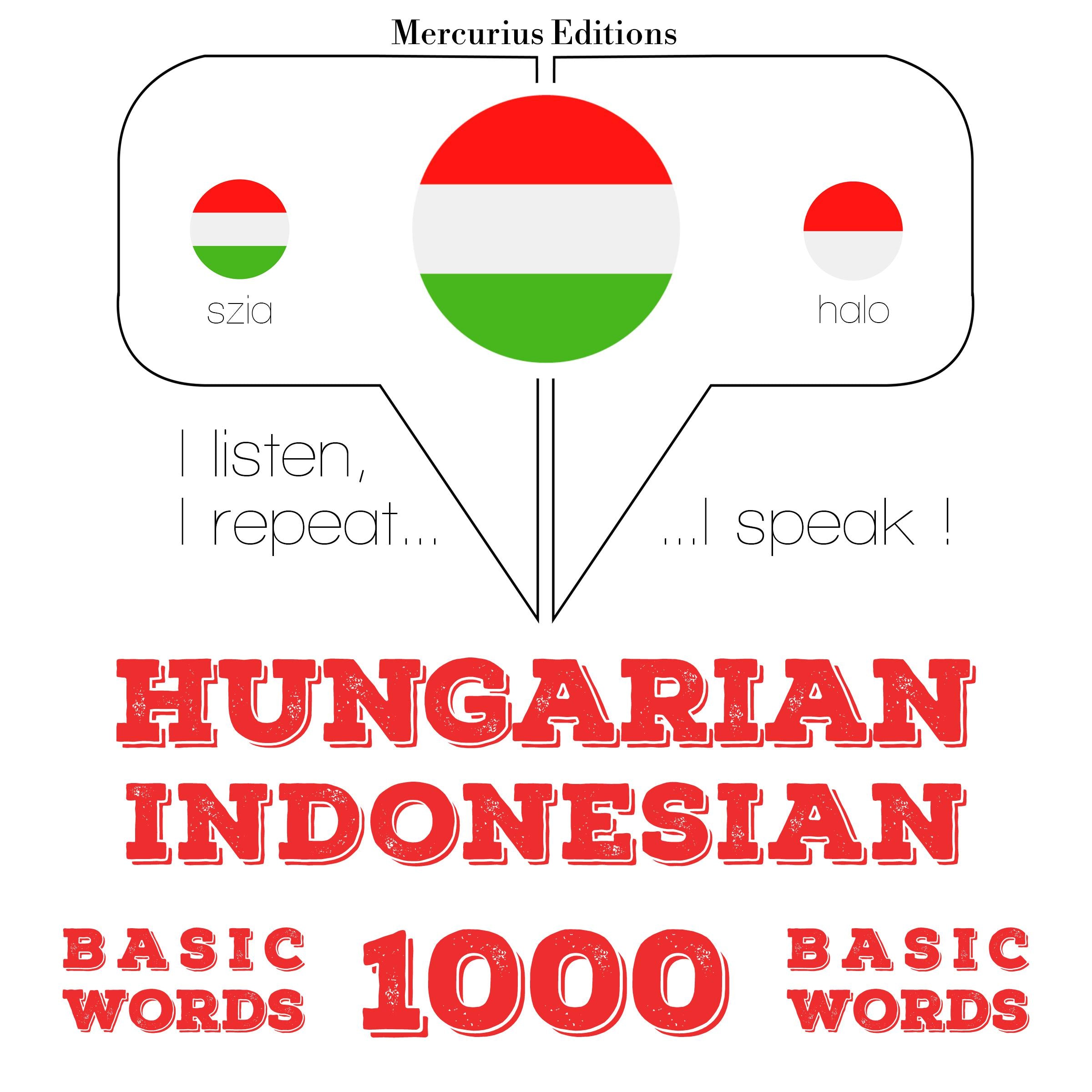 Magyar - indonéz: 1000 alapszó