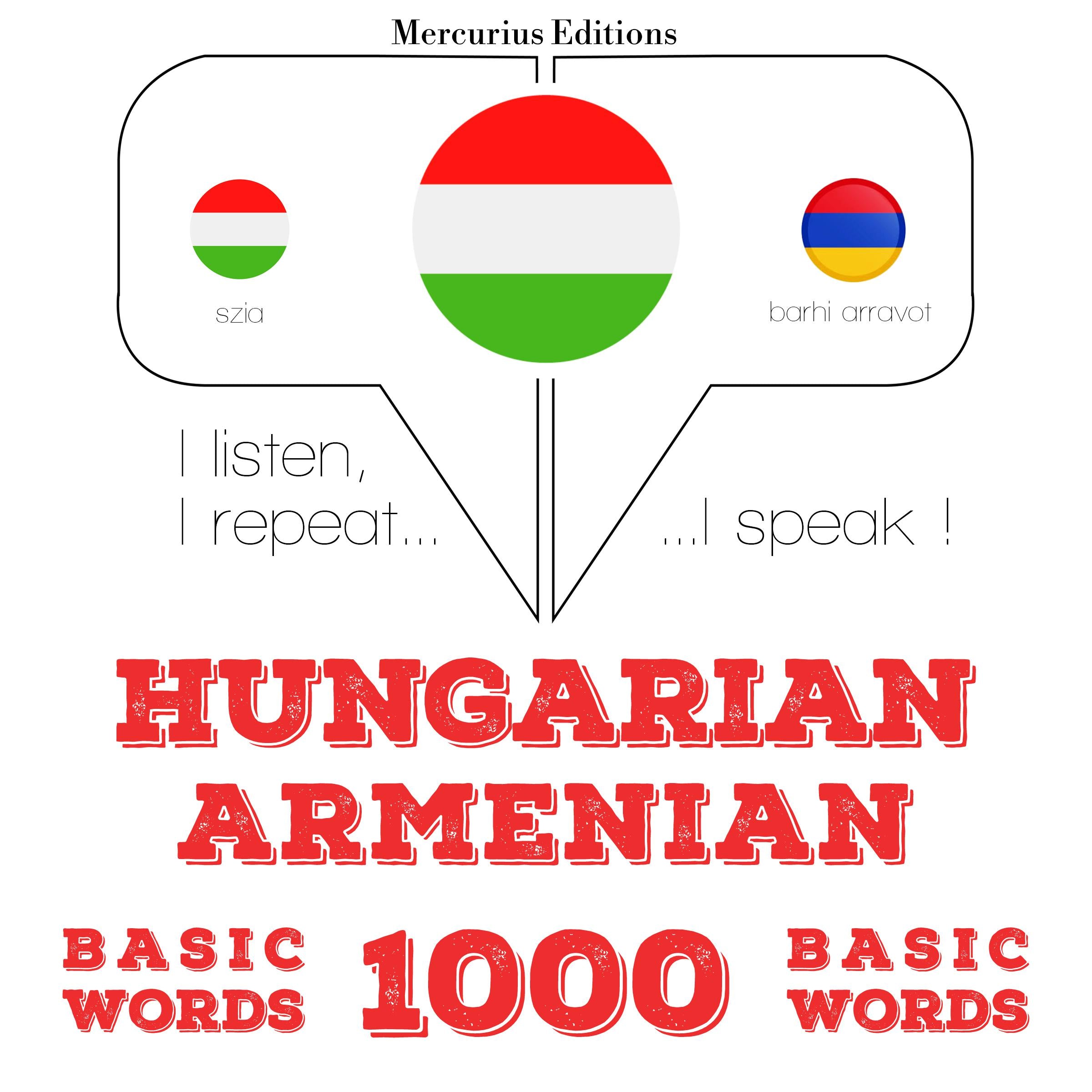 Magyar - örmény: 1000 alapszó
