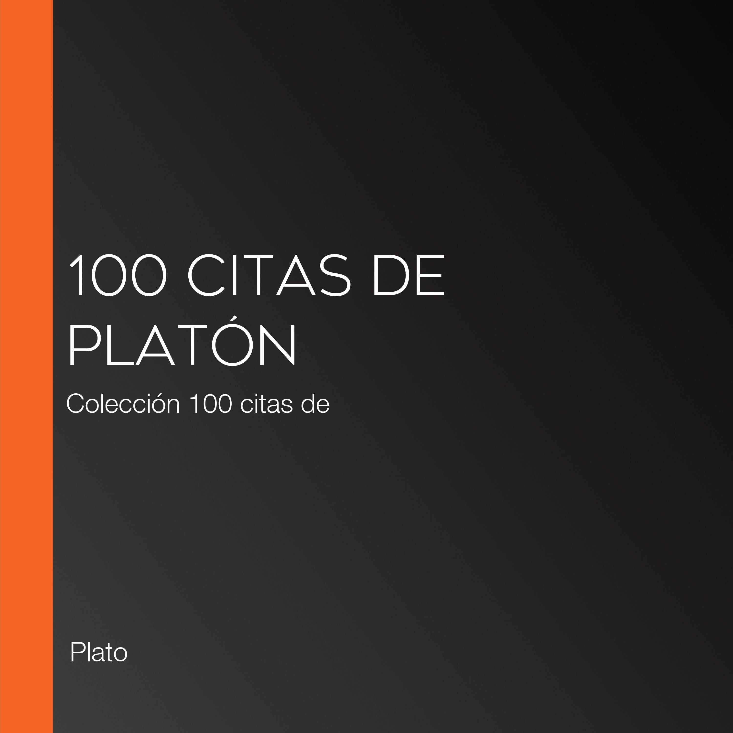 100 citas de Platón