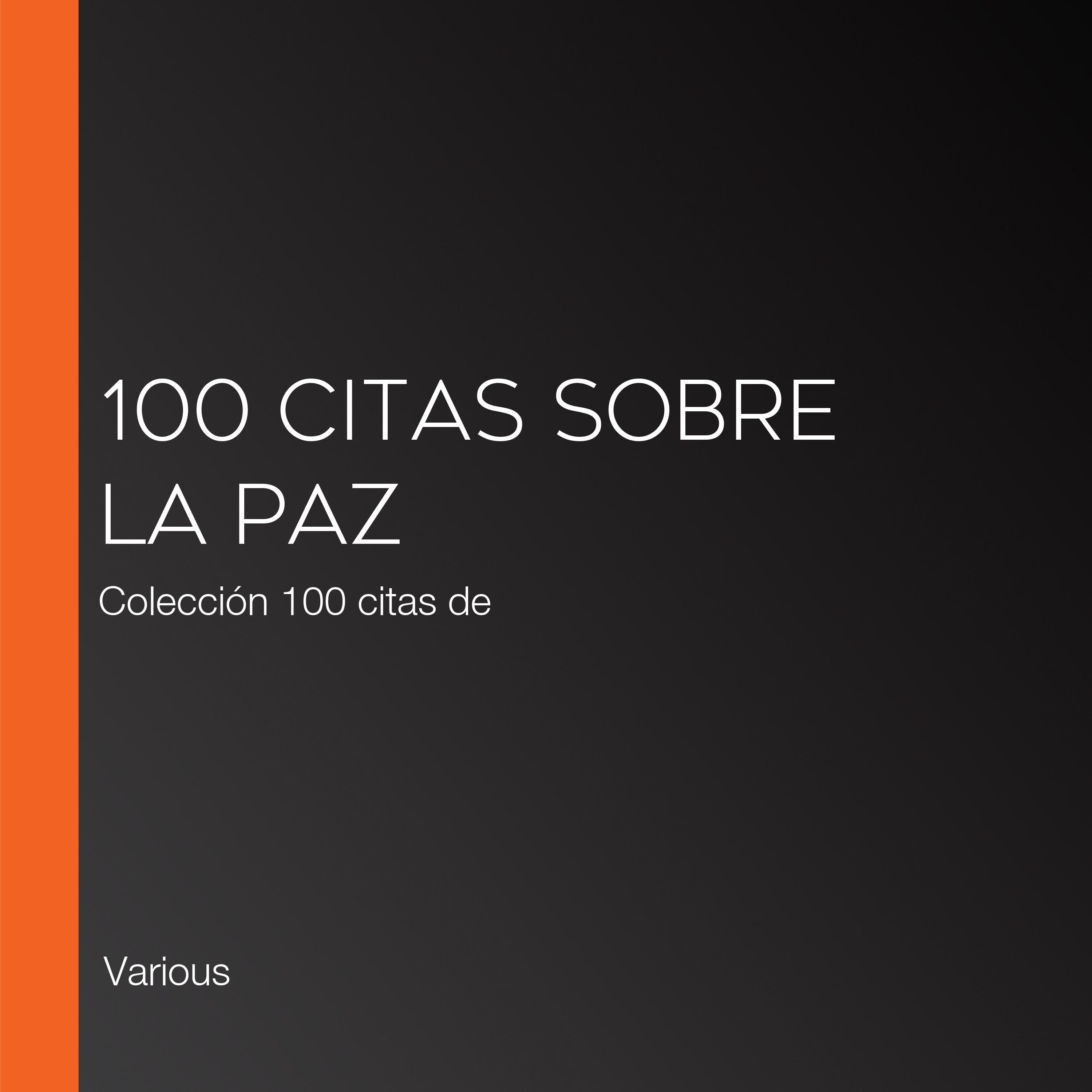 100 citas sobre la paz