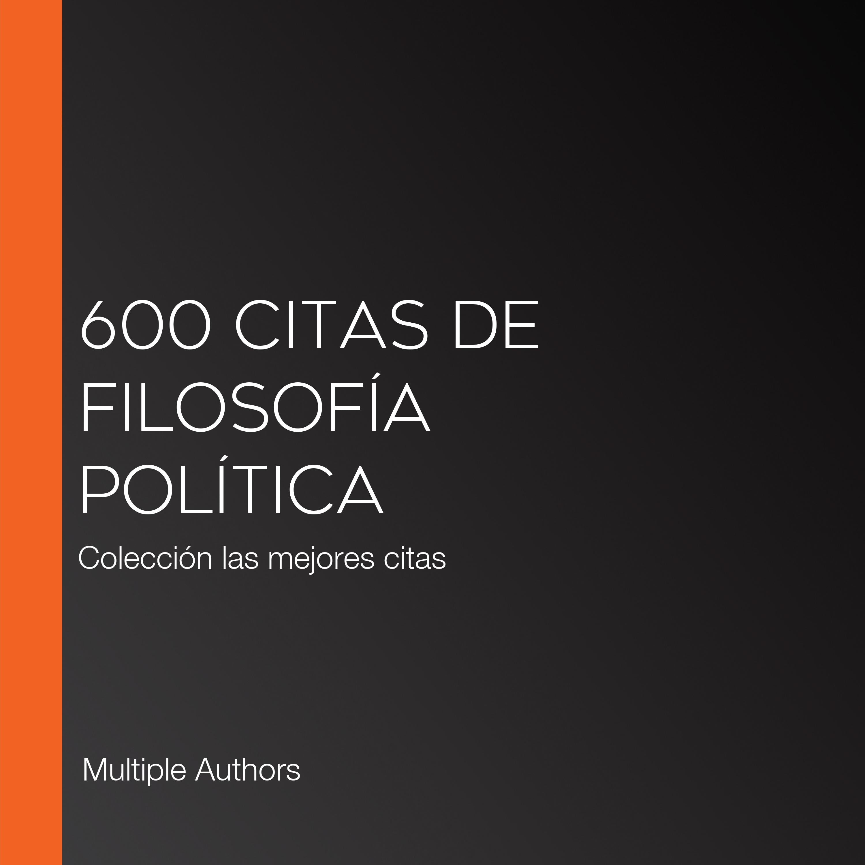 600 citas de filosofía política