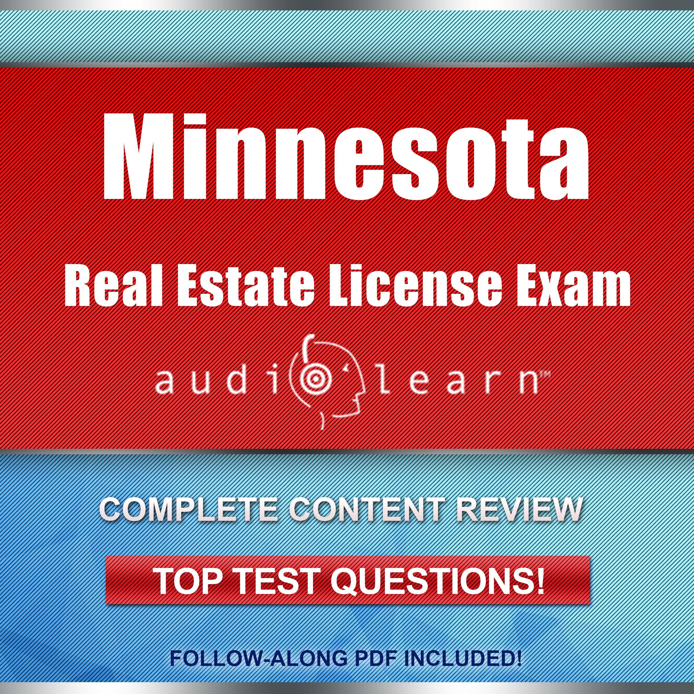 Minnesota Real Estate License Exam AudioLearn
