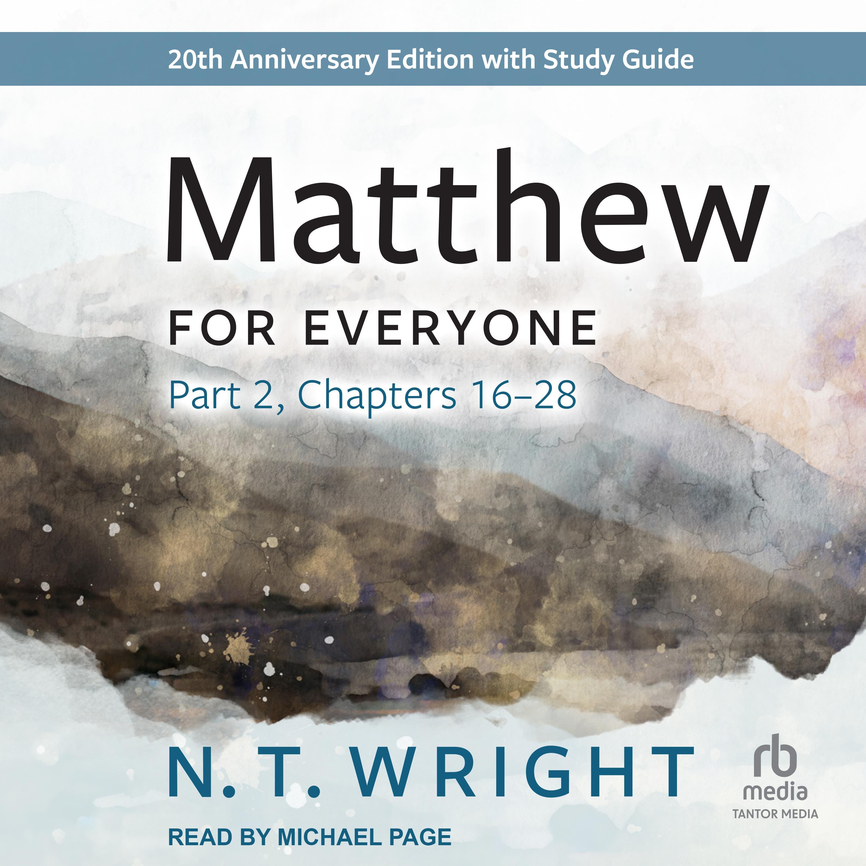 Matthew for Everyone, Part 2