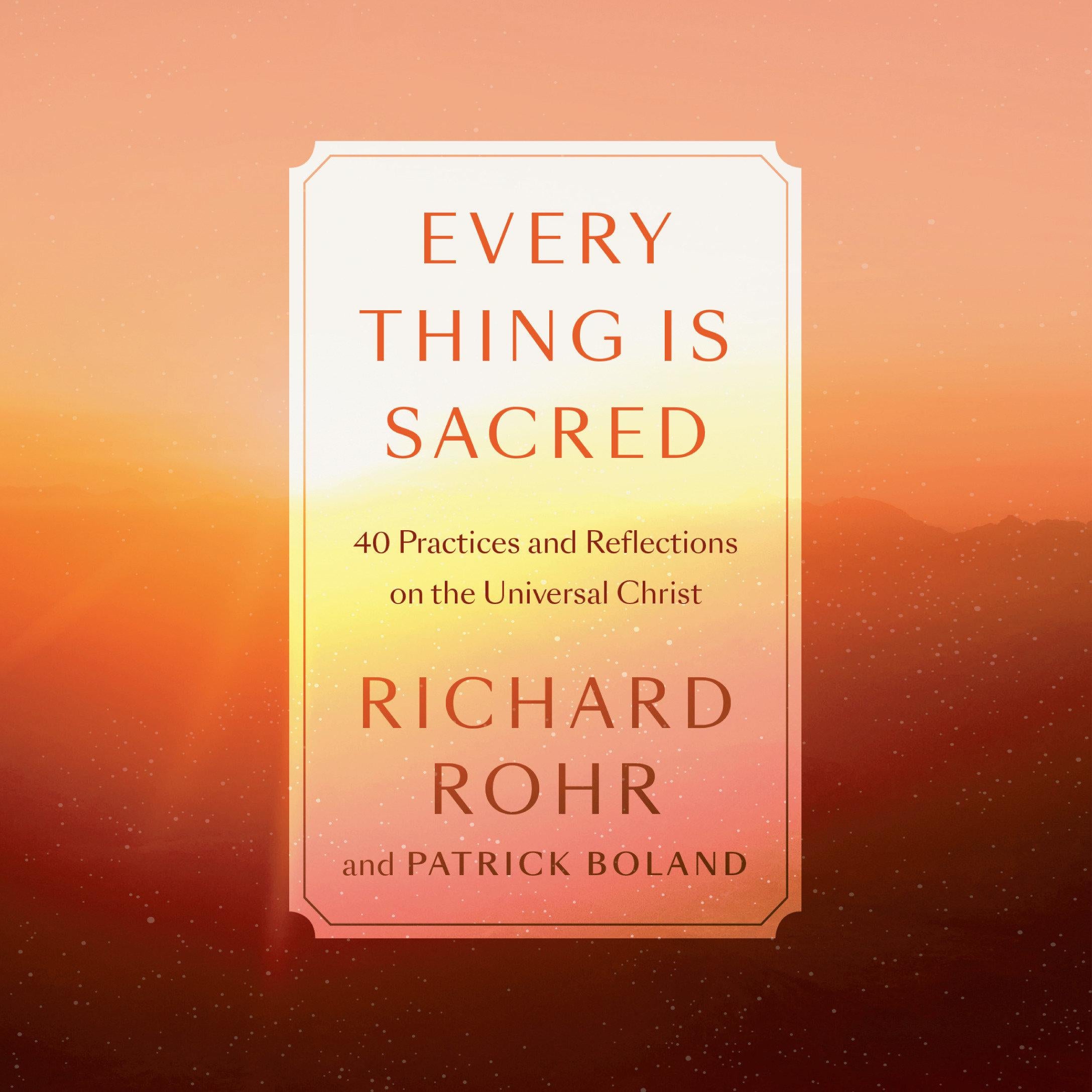 Every Thing Is Sacred