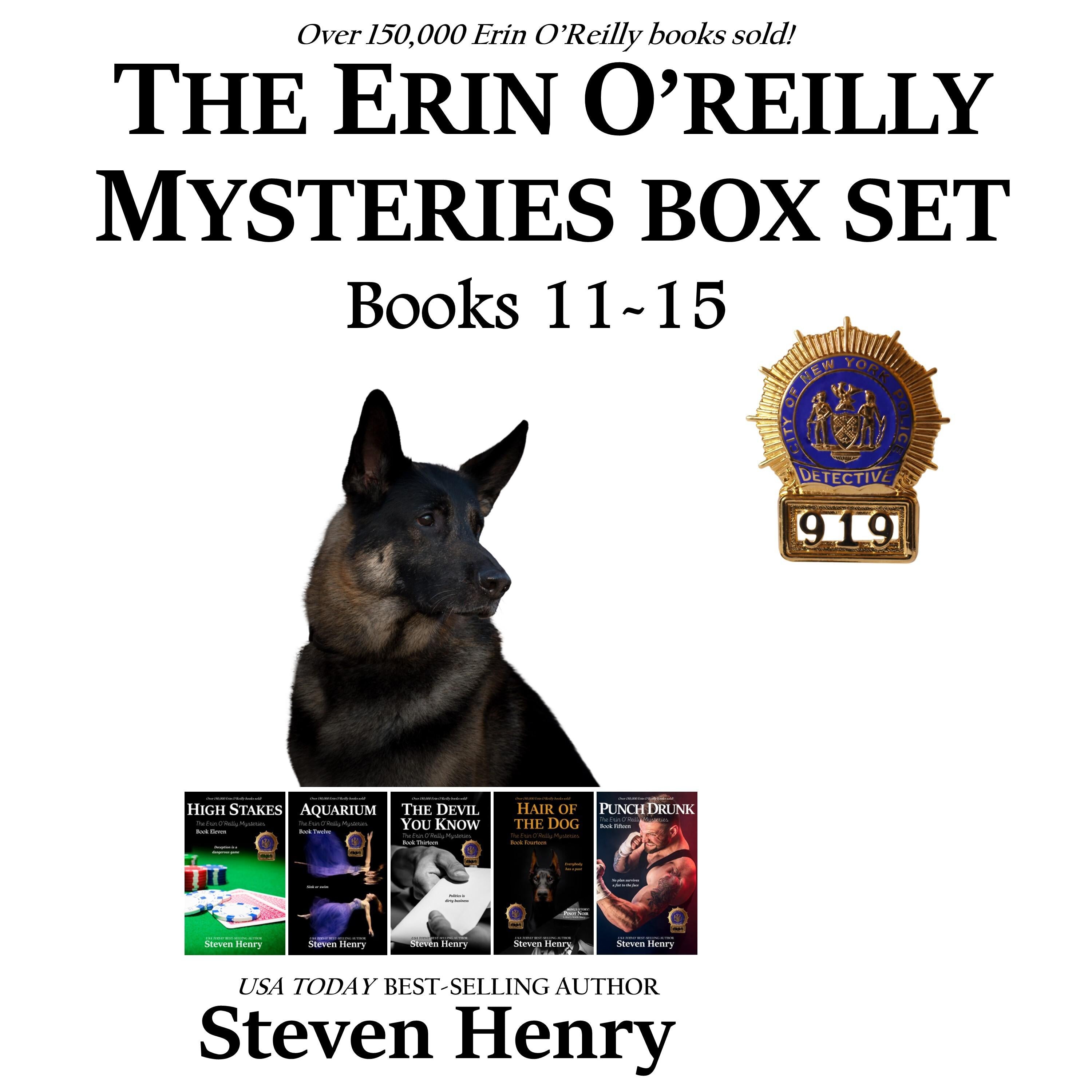 The Erin O'Reilly Mysteries Box Set: Books 11-15