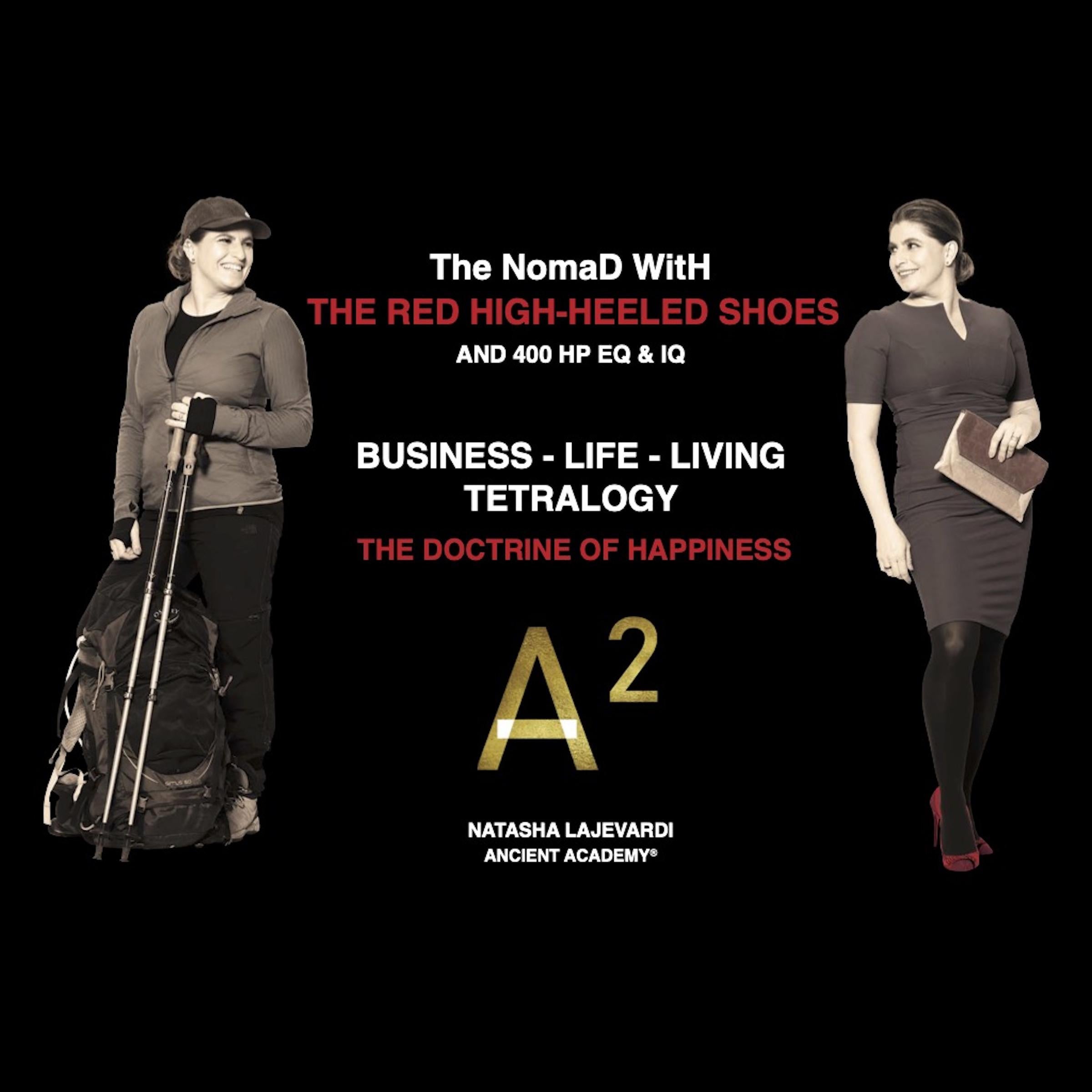 The NomaD WitH THE RED HIGH-HEELED SHOES AND 400 HP EQ - IQ