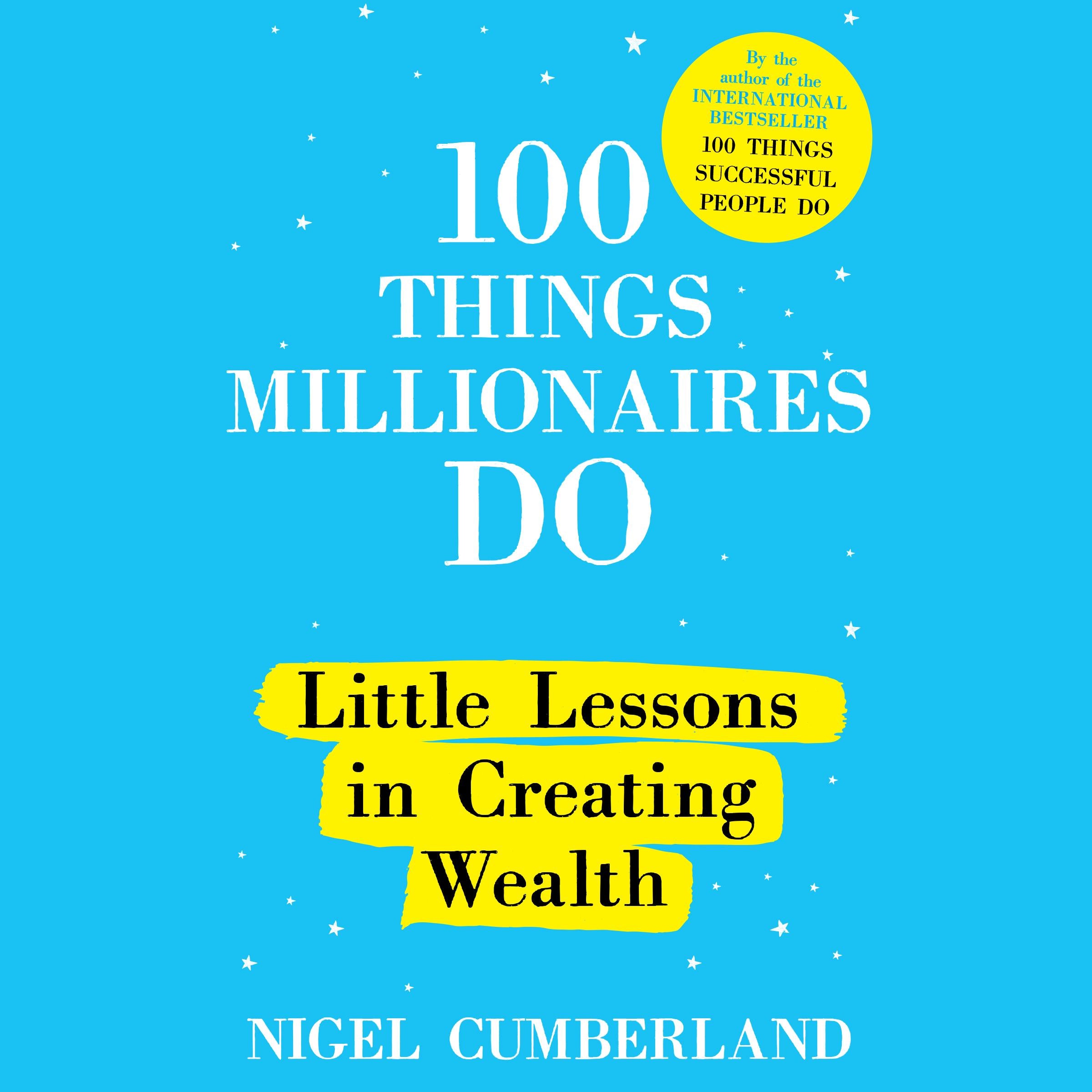 100 Things Millionaires Do