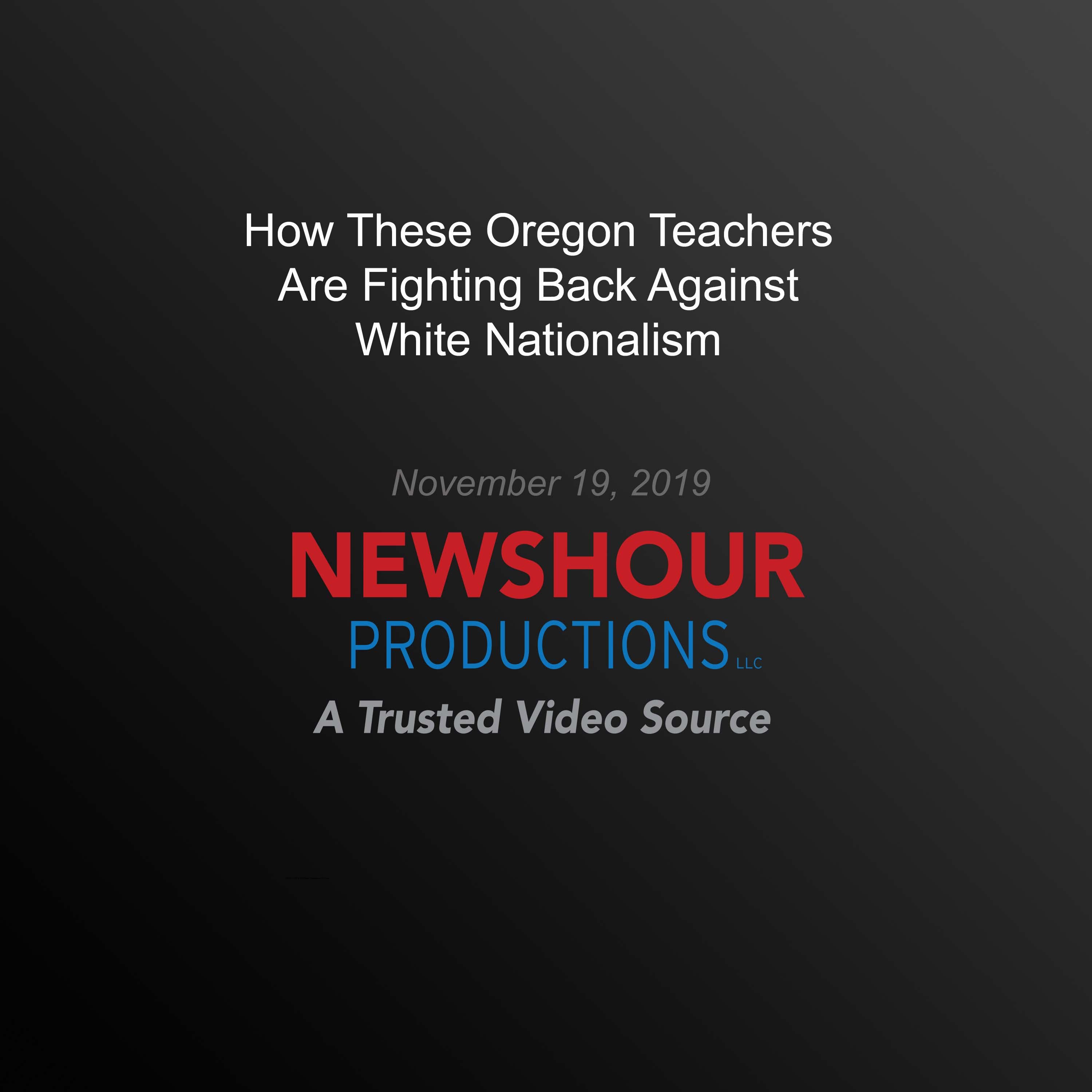 How These Oregon Teachers Are Fighting Back Against White Nationalism