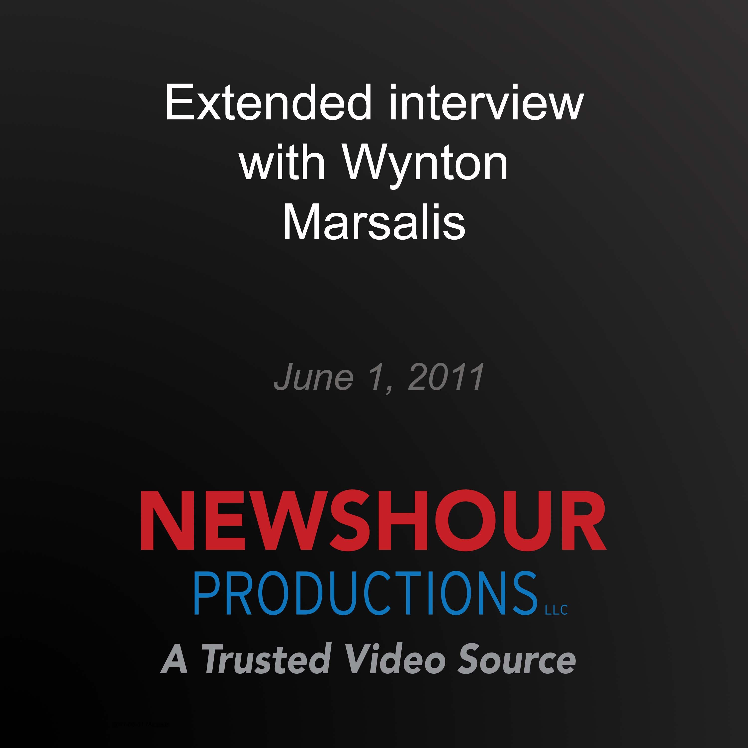 Extended interview with Wynton Marsalis