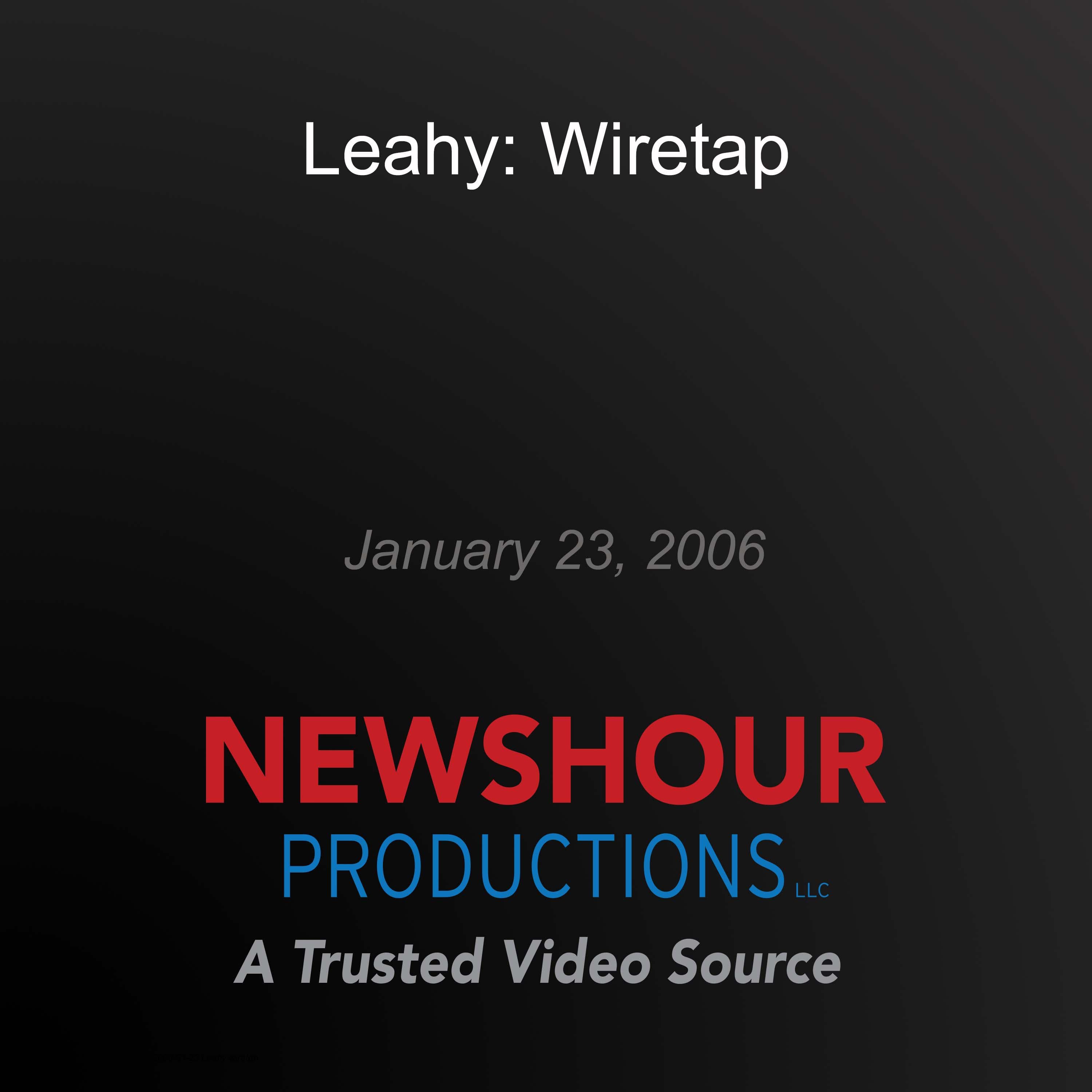 Leahy: Wiretap