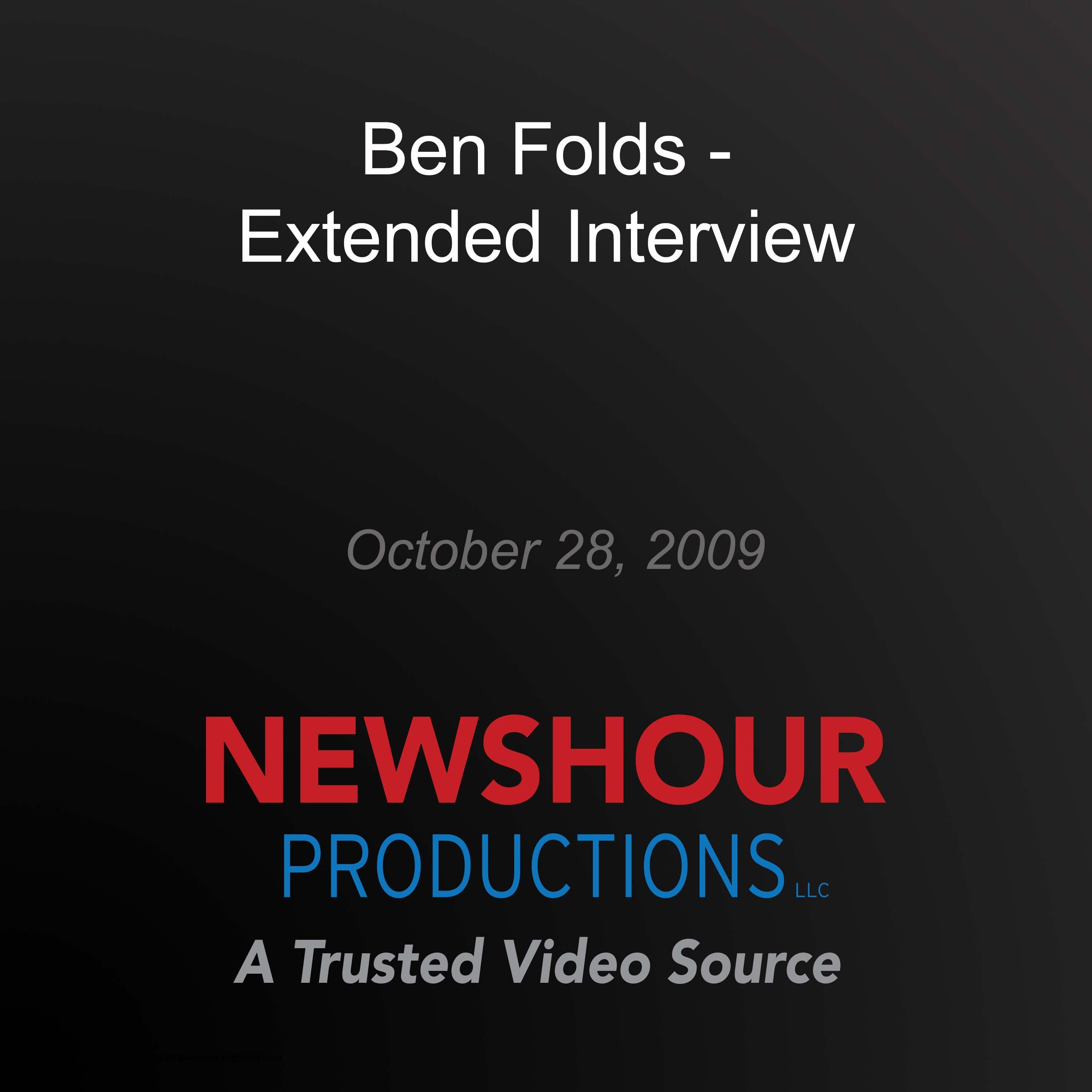 Ben Folds - Extended Interview