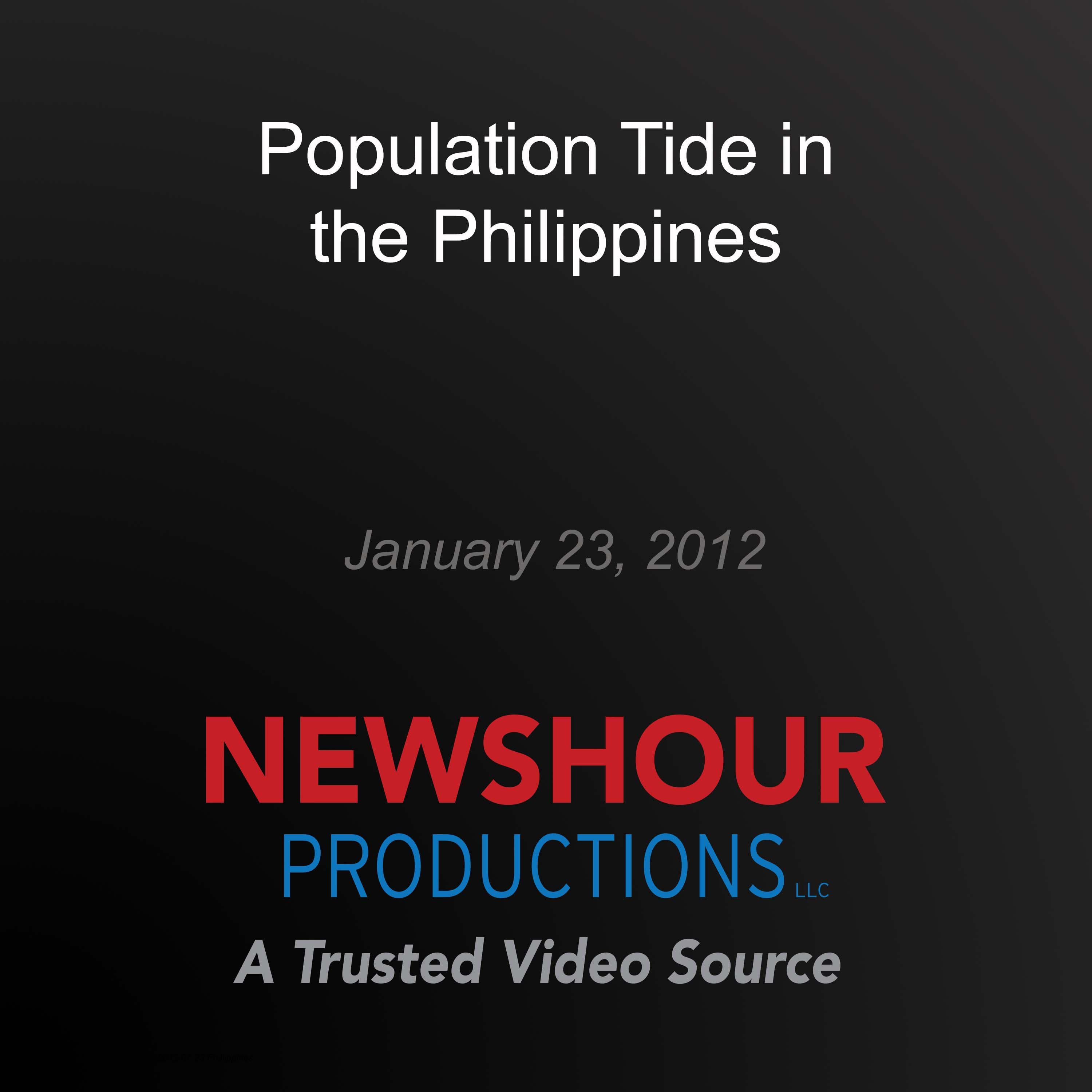 Population Tide in the Philippines